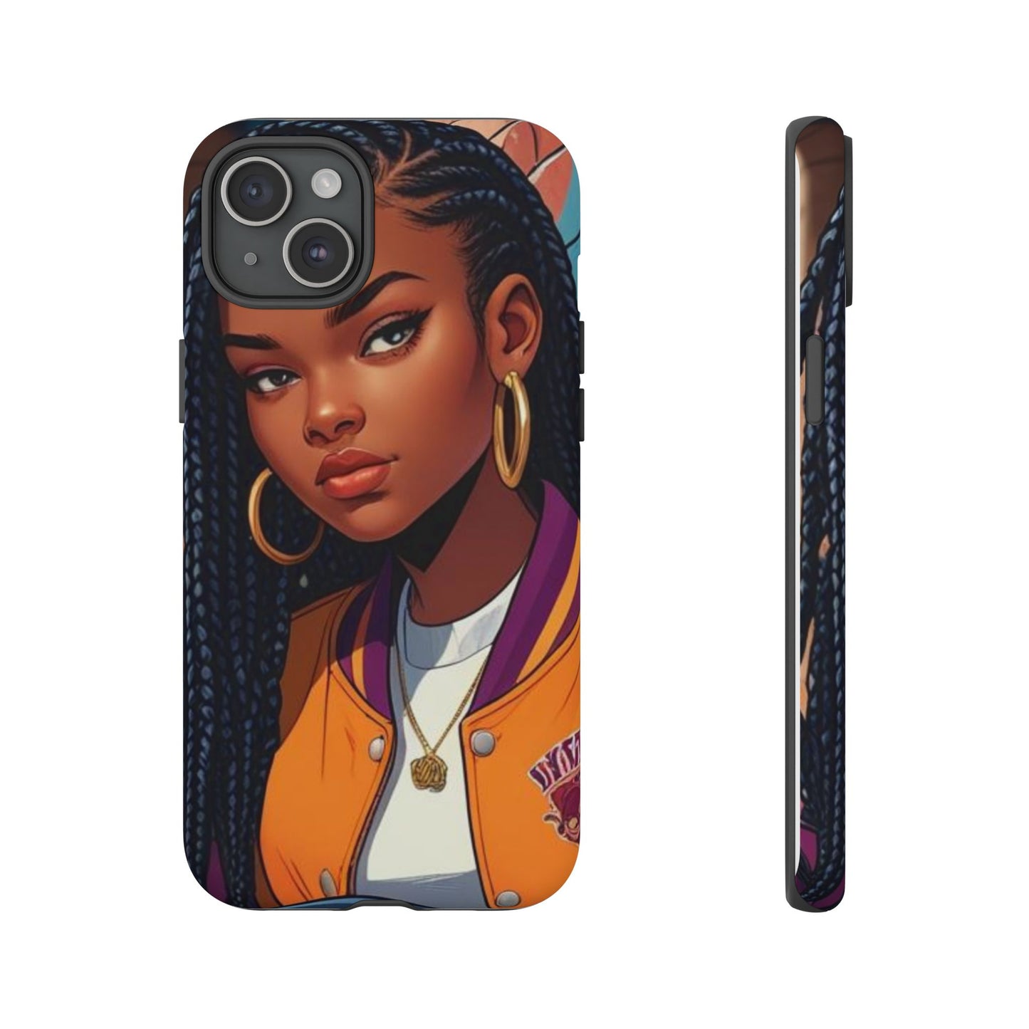 Stylish Phone Case - Urban Vibe, Tough Cases, Unique Artwork, Gifts for Teens, Trendy Accessories, Phone Protection, Girls
