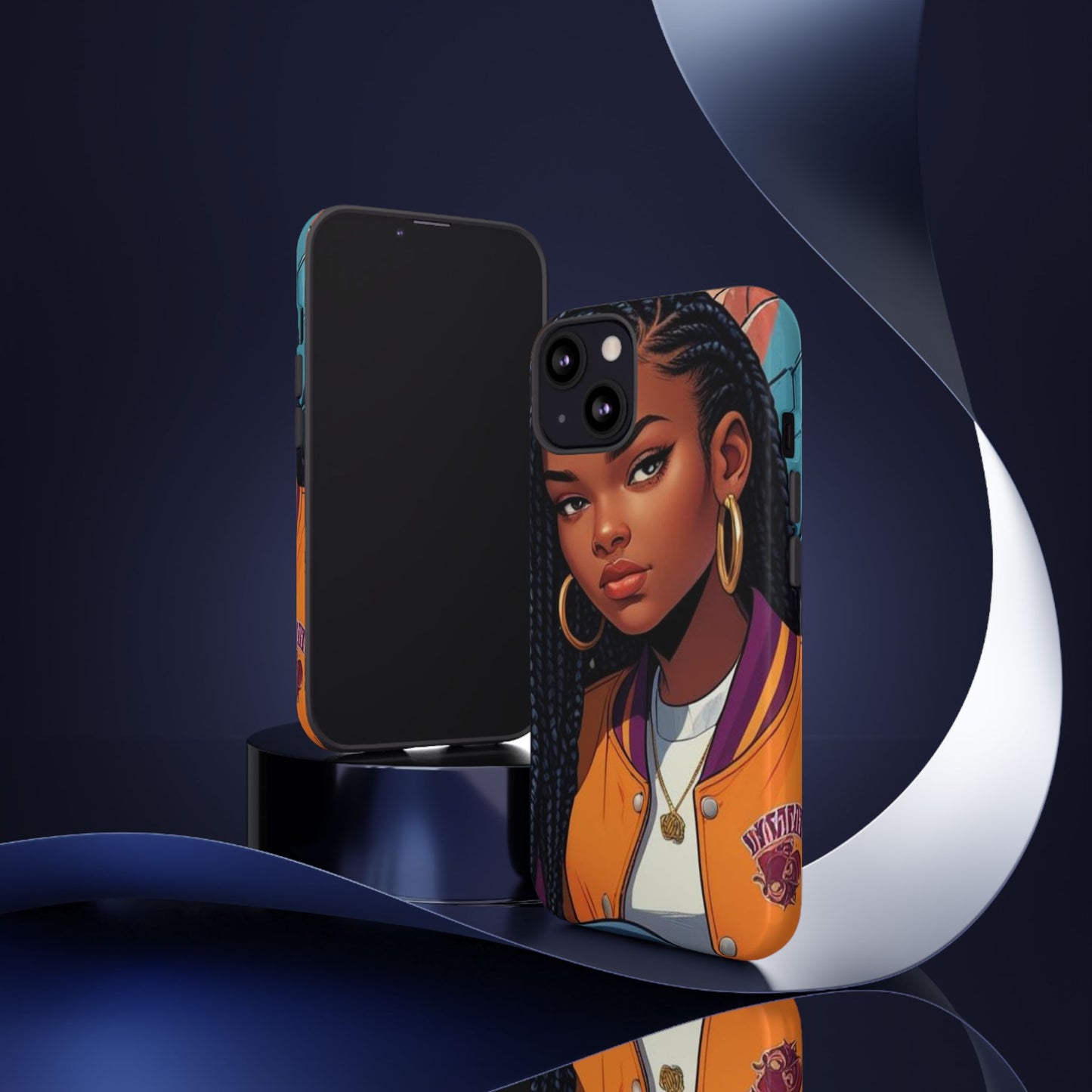Stylish Phone Case - Urban Vibe, Tough Cases, Unique Artwork, Gifts for Teens, Trendy Accessories, Phone Protection, Girls