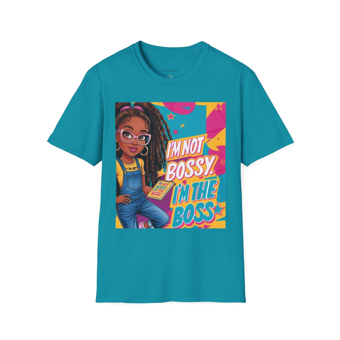 Boss Lady T-Shirt - Fun Graphic Tee for Creative Souls, Empowering Gift, Casual Wear, Birthday Gift, Back to School