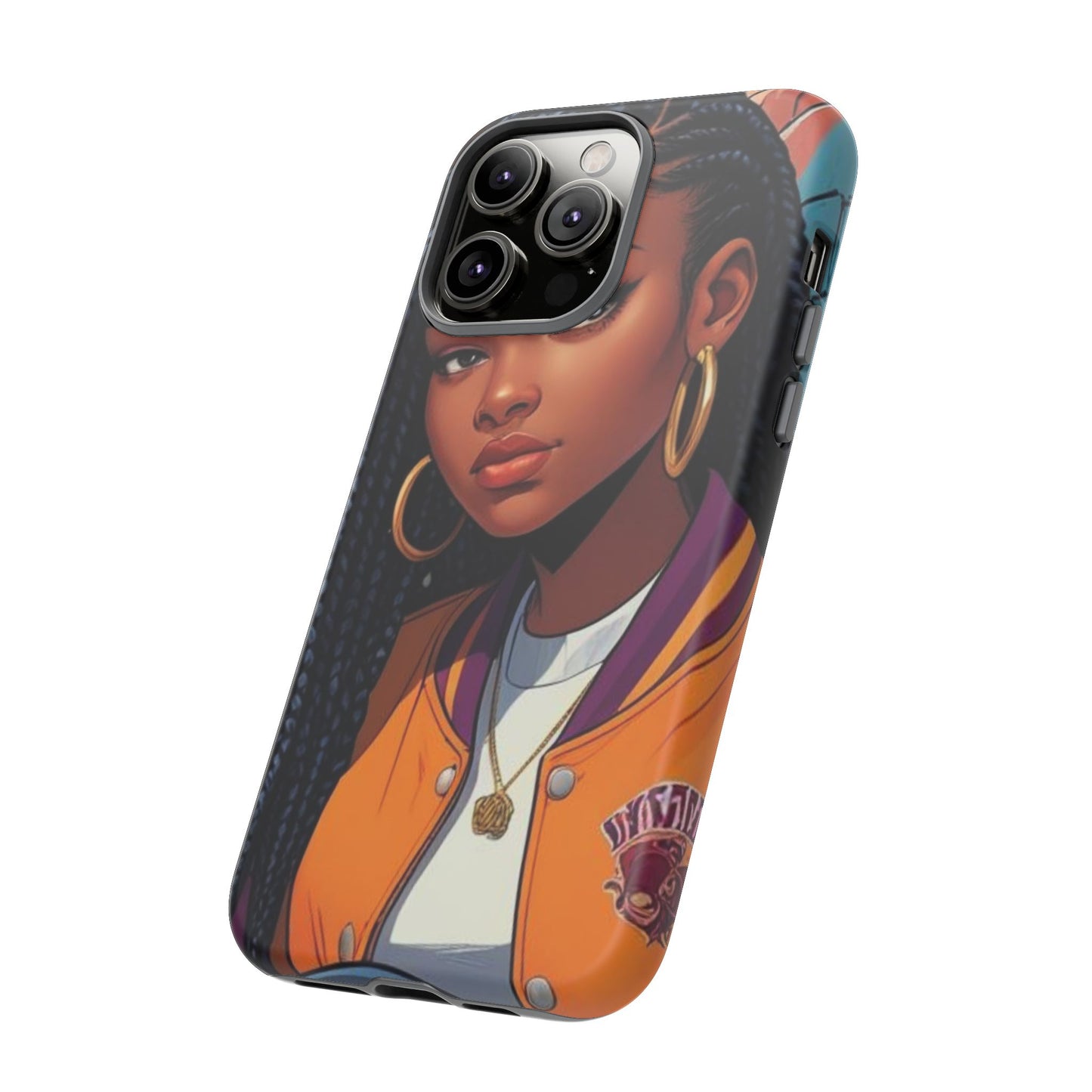 Stylish Phone Case - Urban Vibe, Tough Cases, Unique Artwork, Gifts for Teens, Trendy Accessories, Phone Protection, Girls