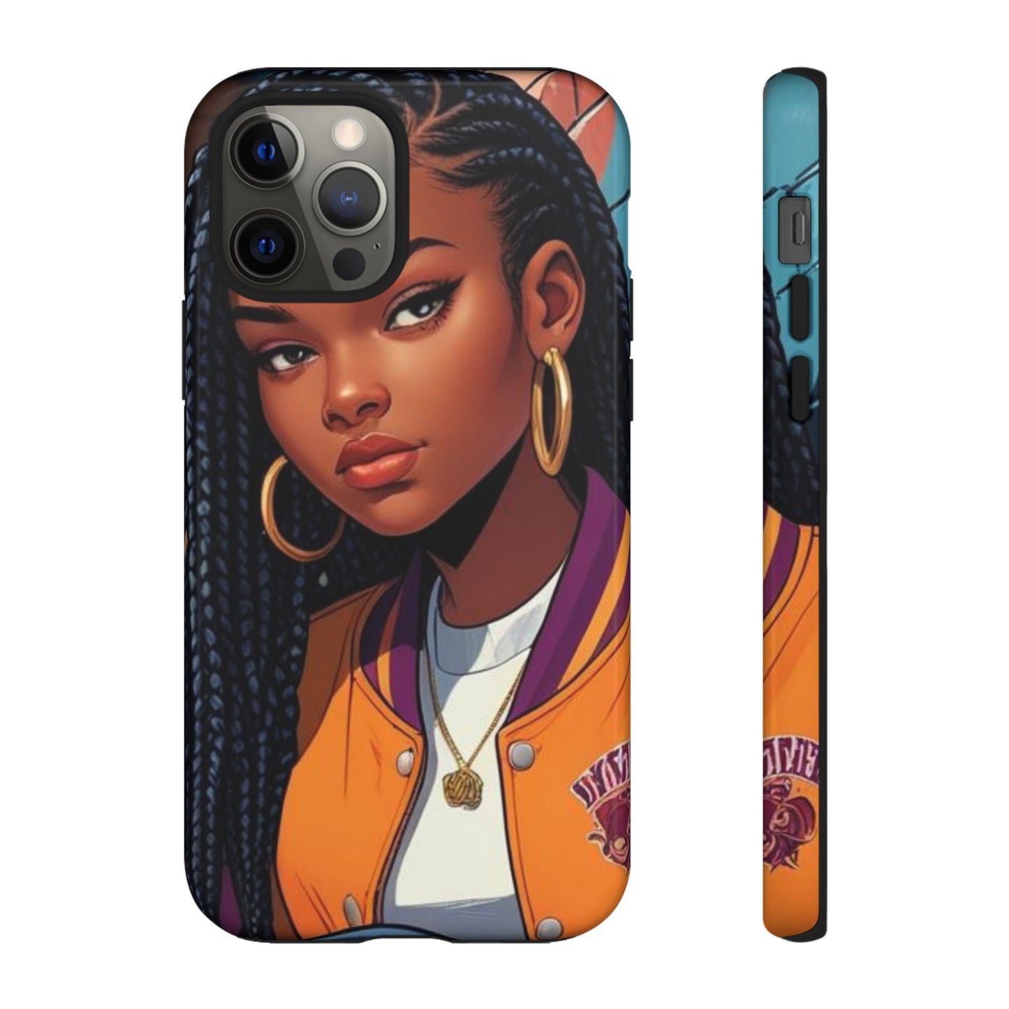 Stylish Phone Case - Urban Vibe, Tough Cases, Unique Artwork, Gifts for Teens, Trendy Accessories, Phone Protection, Girls