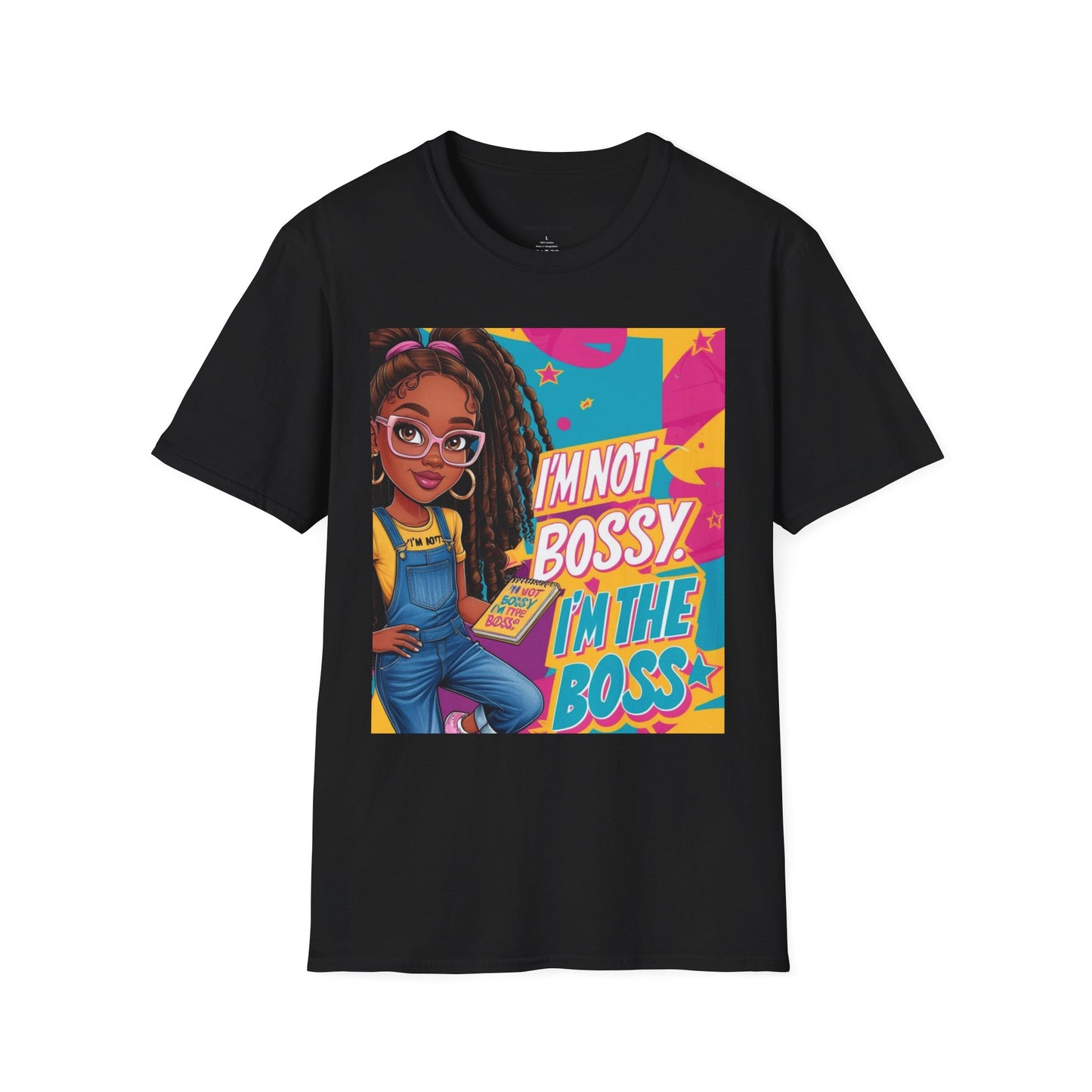 Boss Lady T-Shirt - Fun Graphic Tee for Creative Souls, Empowering Gift, Casual Wear, Birthday Gift, Back to School