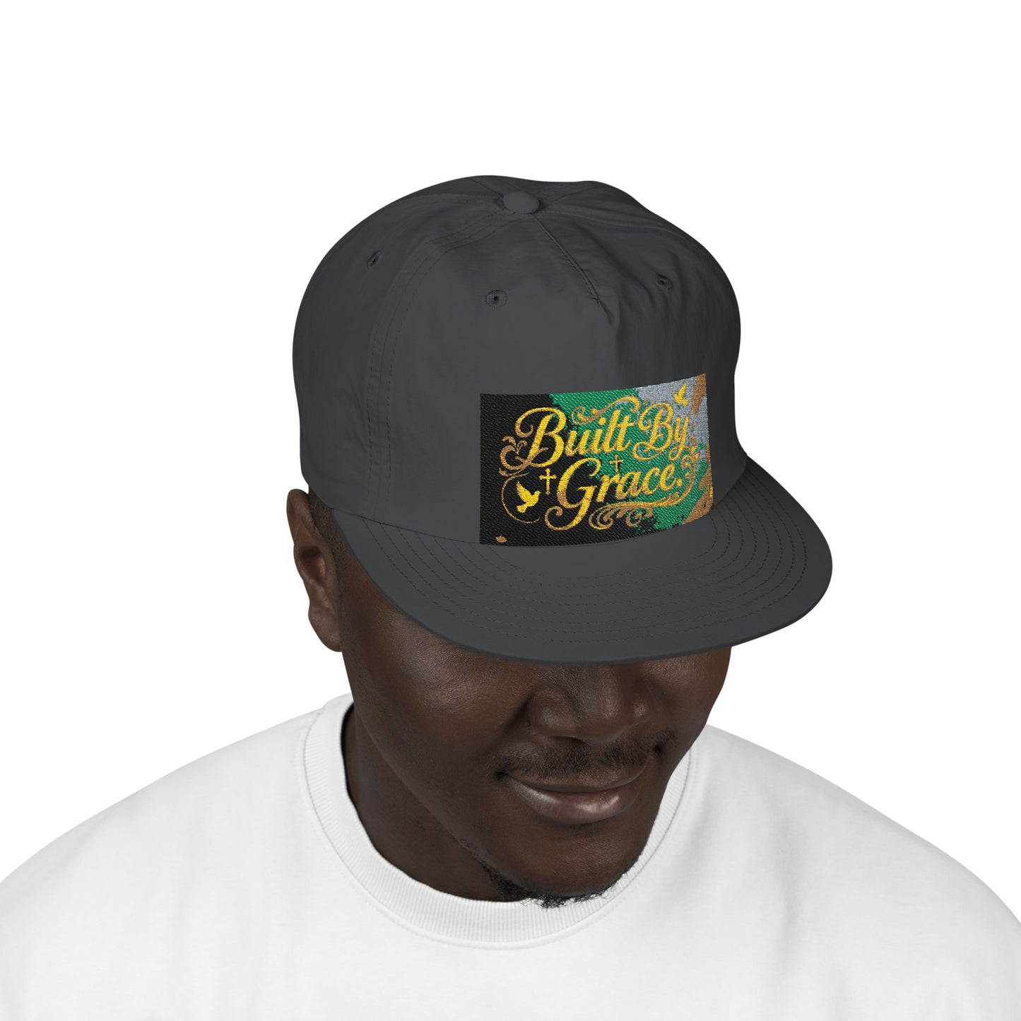 Built By Grace Surf Cap – Sequin Patch Beach Hat
