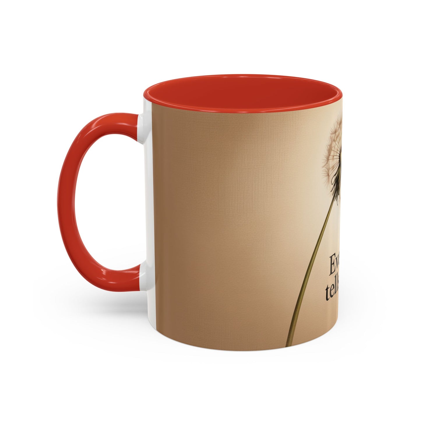 Dandelion Scar Inspirational Coffee Mug - Every Scar Tells a Story - 11/15oz
