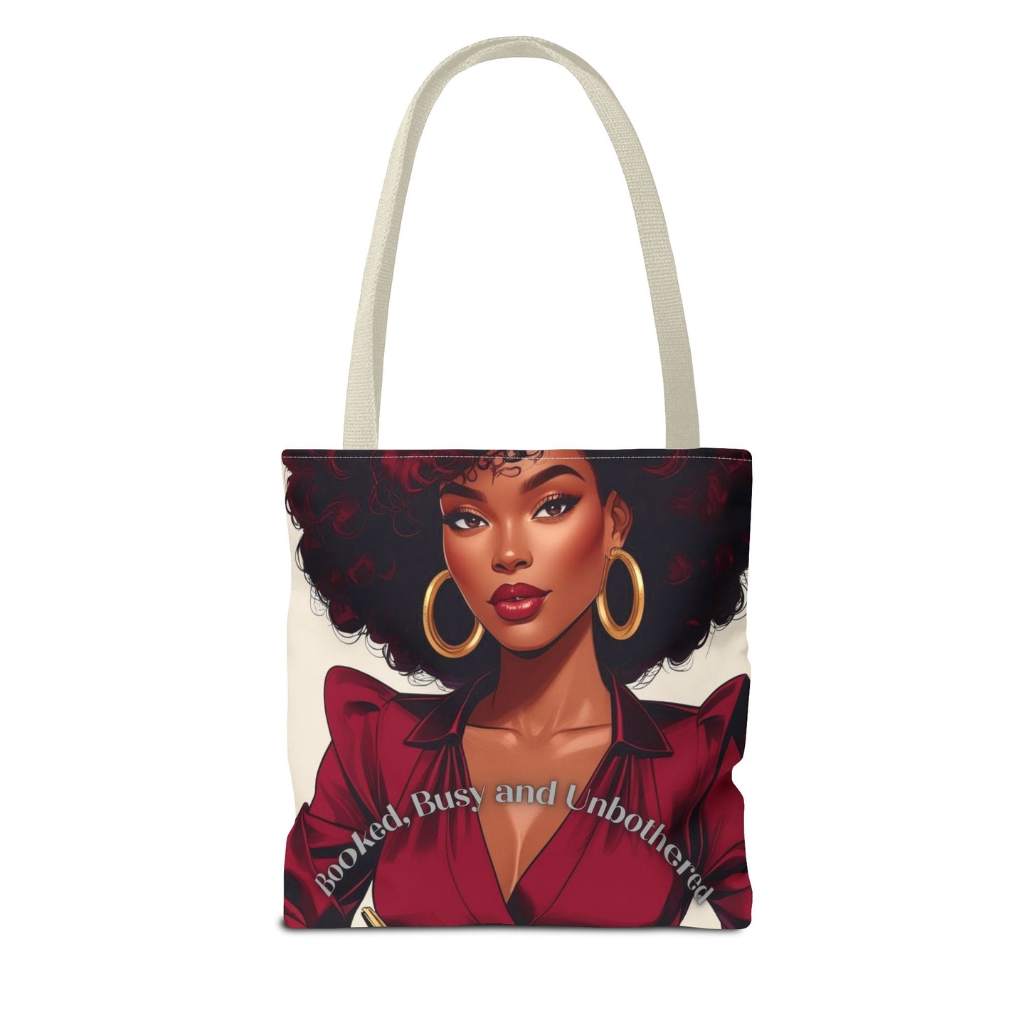 Bold and Beautiful Tote Bag - Fashionable, Stylish, Everyday Tote, Gift for Her, Afrocentric Design, Perfect for Shopping, Travel