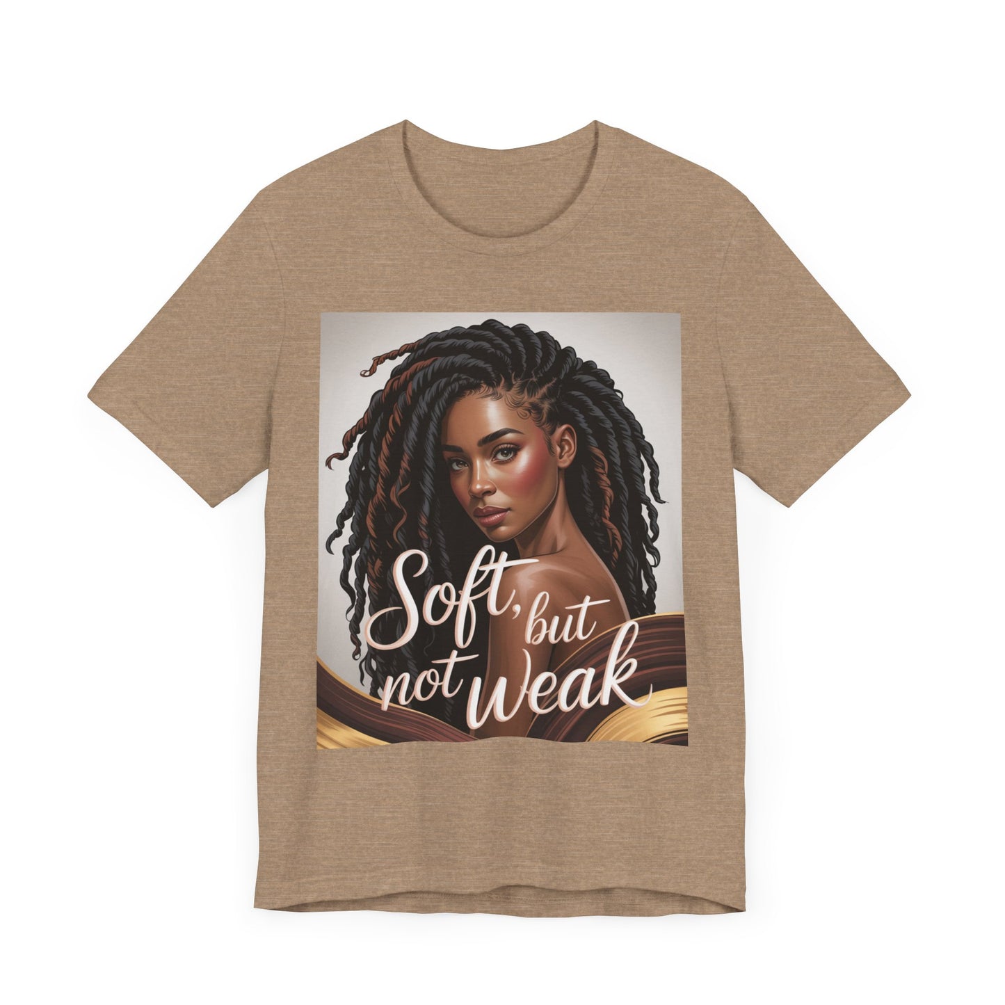Empowering Unisex Tee - 'Soft, but not Weak' Graphic T-Shirt, Motivational Apparel, Inspirational Gift, Self-Love Statement Top, [...]