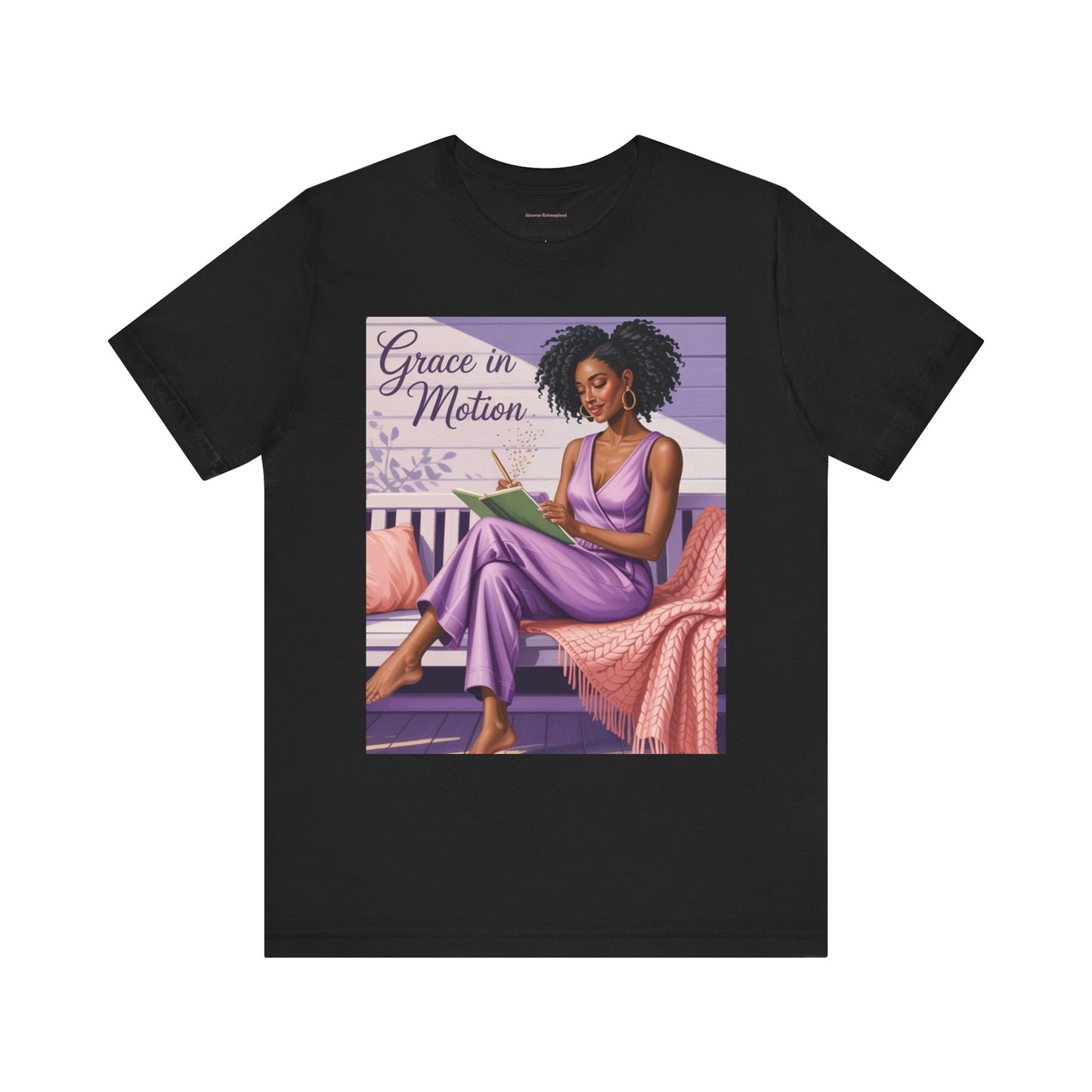 Grace in Motion Unisex Jersey Tee - Empowering Art for Relaxation and Self-Care
