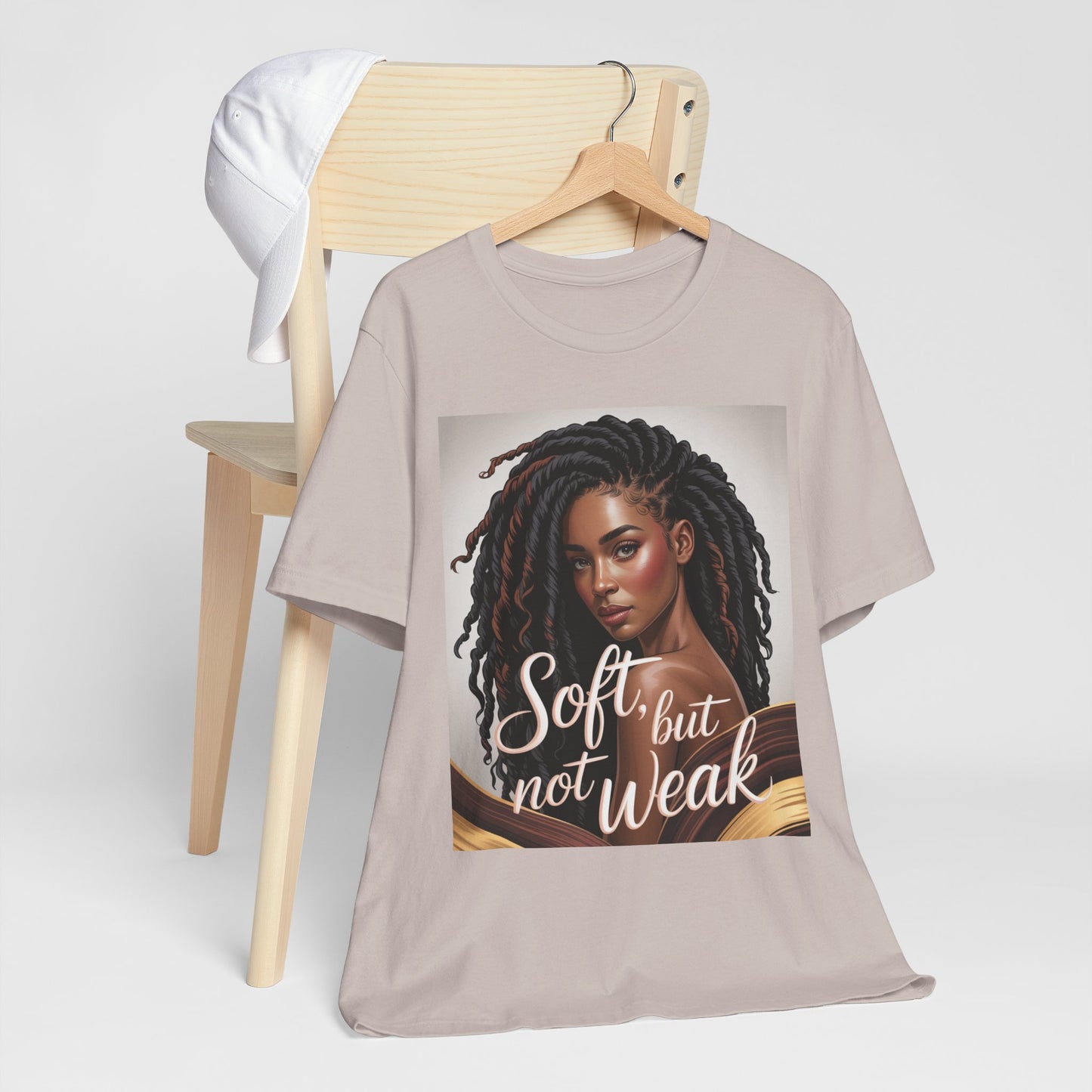 Empowering Unisex Tee - 'Soft, but not Weak' Graphic T-Shirt, Motivational Apparel, Inspirational Gift, Self-Love Statement Top, [...]