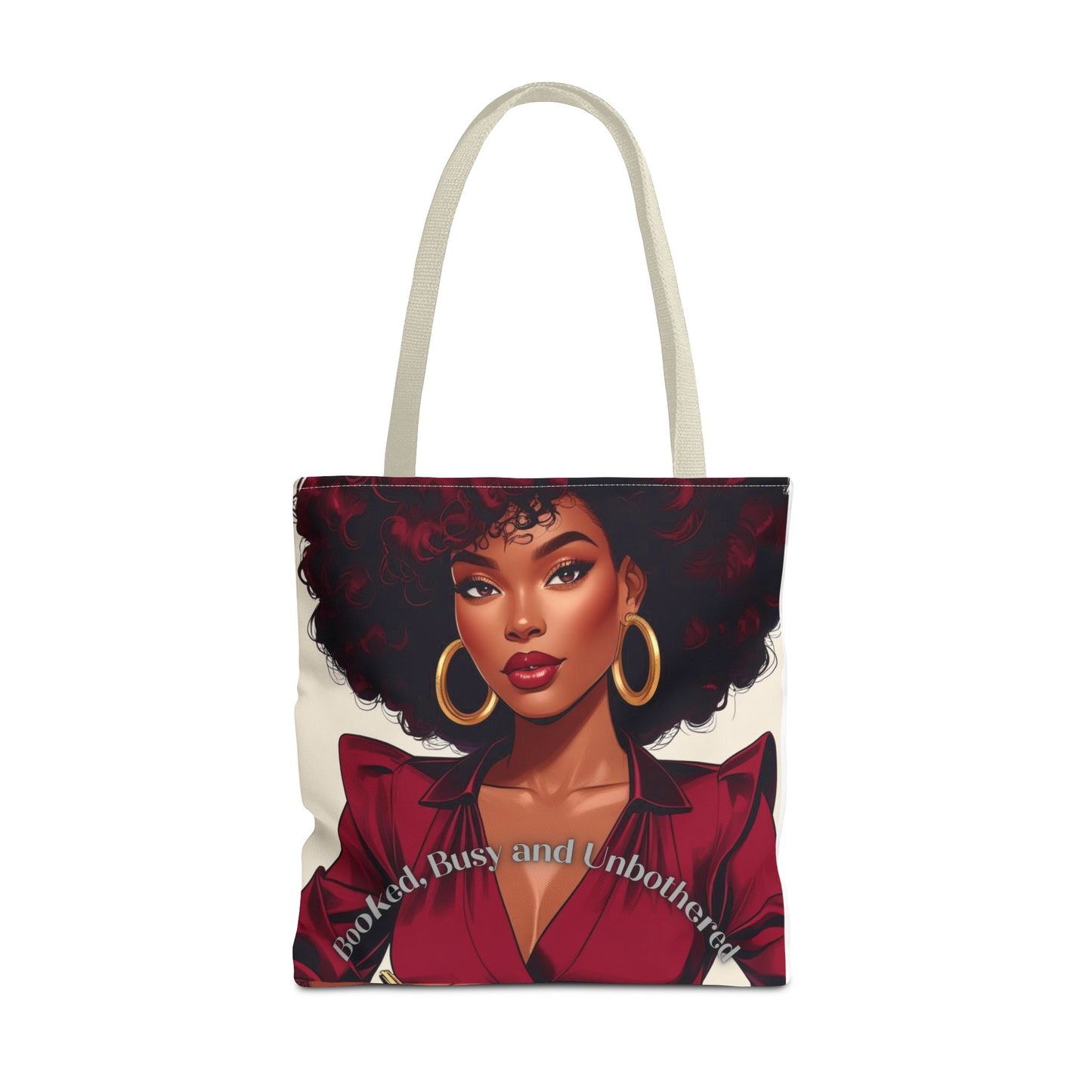 Bold and Beautiful Tote Bag - Fashionable, Stylish, Everyday Tote, Gift for Her, Afrocentric Design, Perfect for Shopping, Travel