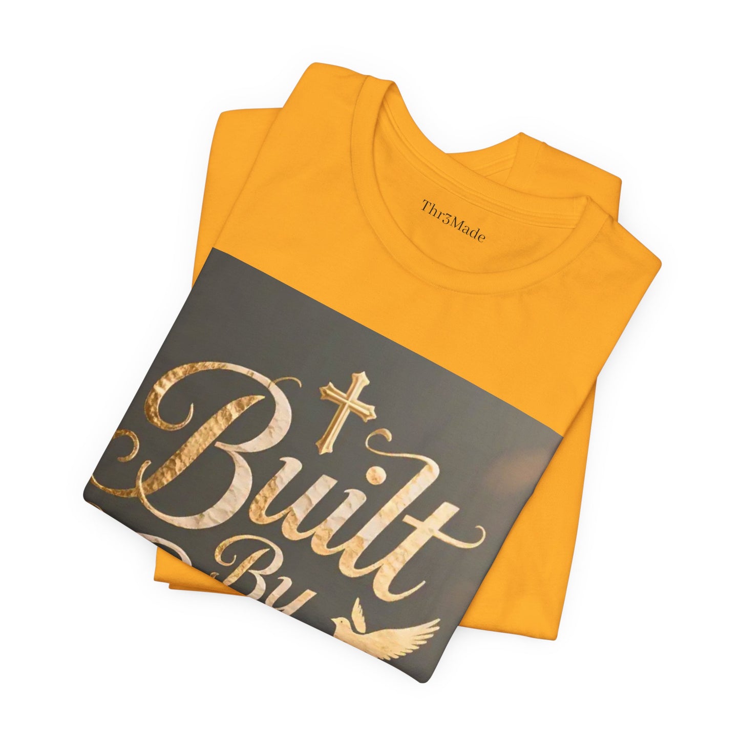 Built By Grace T‑Shirt — Christian Faith Inspirational Tee