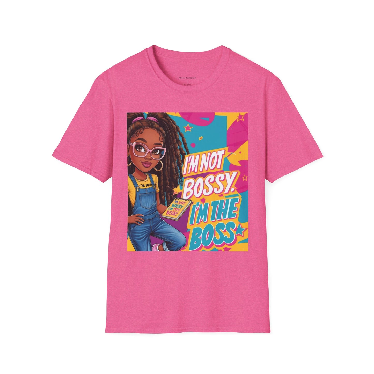 Boss Lady T-Shirt - Fun Graphic Tee for Creative Souls, Empowering Gift, Casual Wear, Birthday Gift, Back to School
