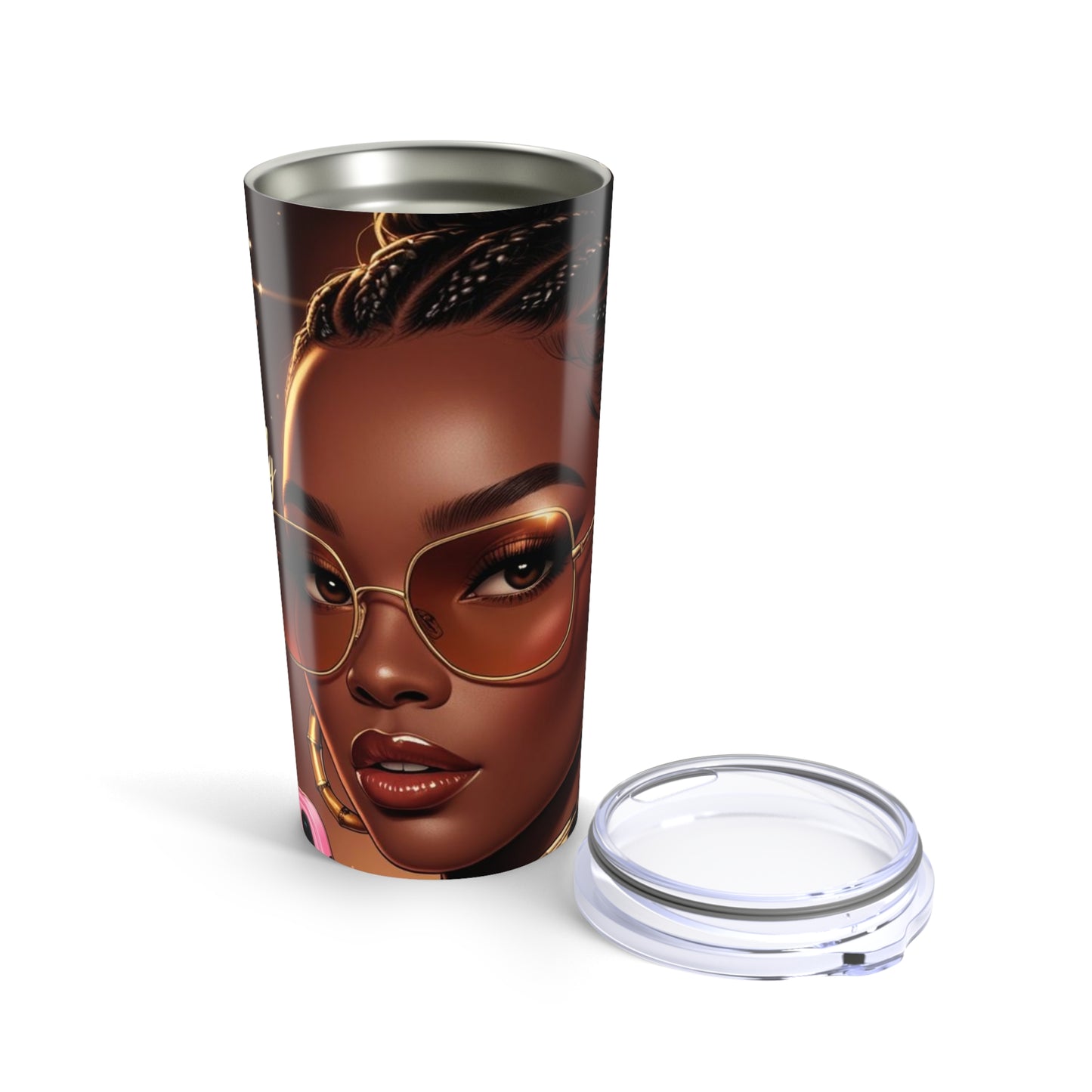 Stylish Tumbler for Confident Souls - Unapologetically Radiant Mug, Travel Cup, Motivational Gift, Unique Drinkware, Sip in Style