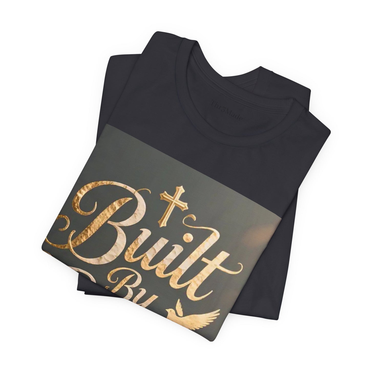Built By Grace T‑Shirt — Christian Faith Inspirational Tee