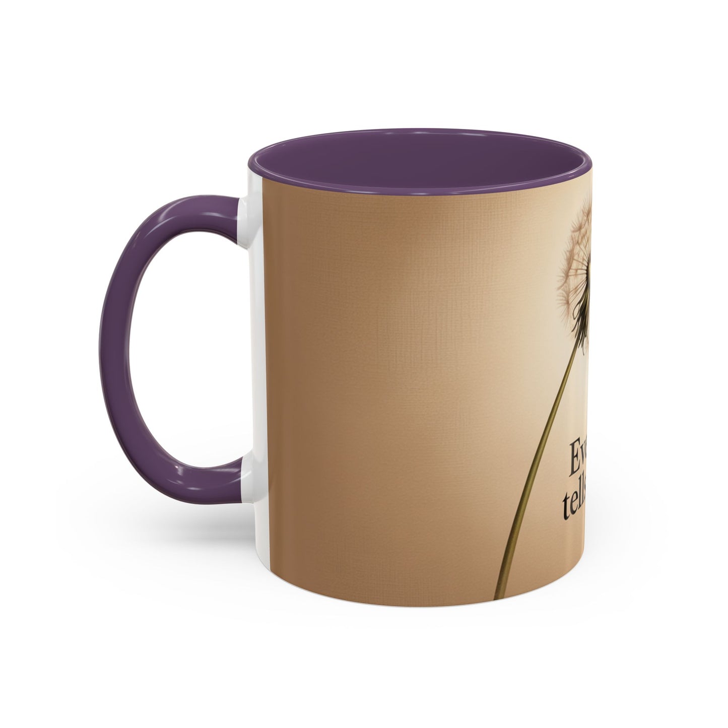 Dandelion Scar Inspirational Coffee Mug - Every Scar Tells a Story - 11/15oz