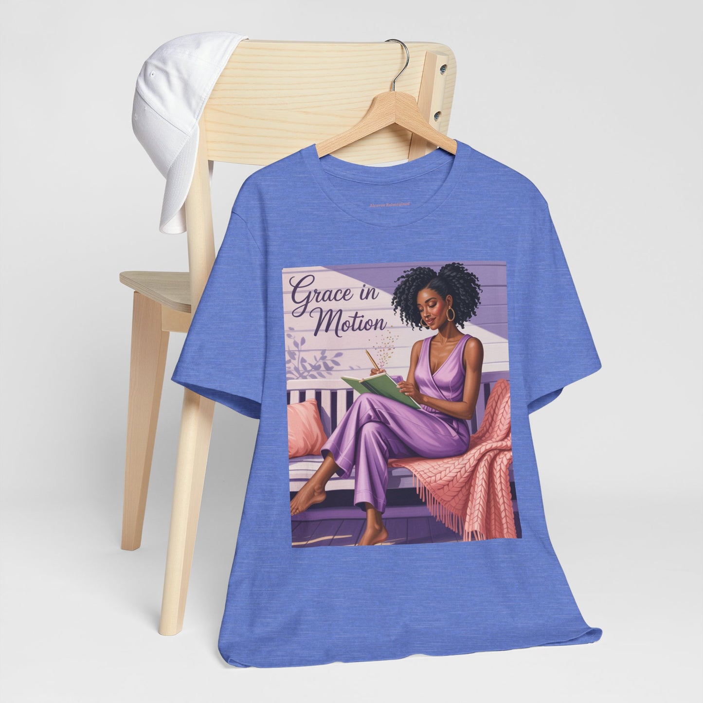 Grace in Motion Unisex Jersey Tee - Empowering Art for Relaxation and Self-Care