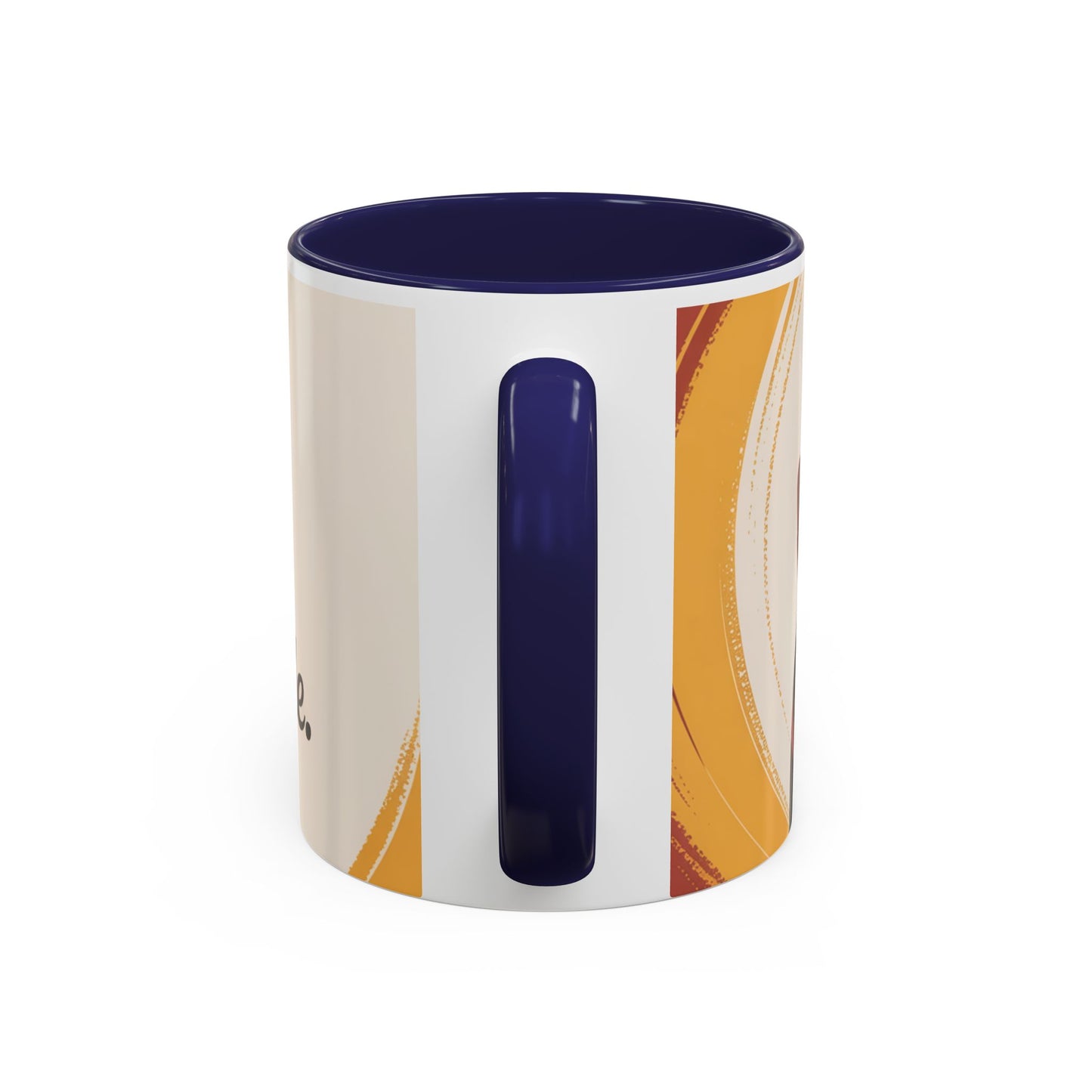Unchained Unshaken Unstoppable Accent Coffee Mug, Juneteenth