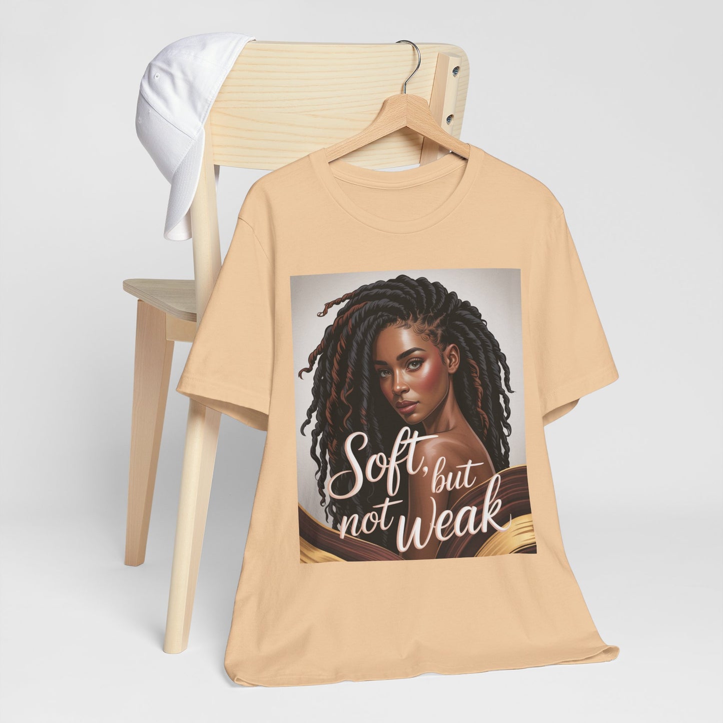 Empowering Unisex Tee - 'Soft, but not Weak' Graphic T-Shirt, Motivational Apparel, Inspirational Gift, Self-Love Statement Top, [...]