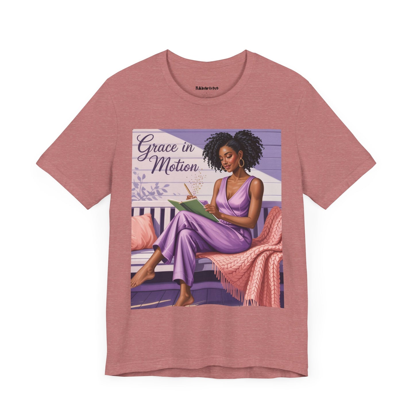 Grace in Motion Unisex Jersey Tee - Empowering Art for Relaxation and Self-Care