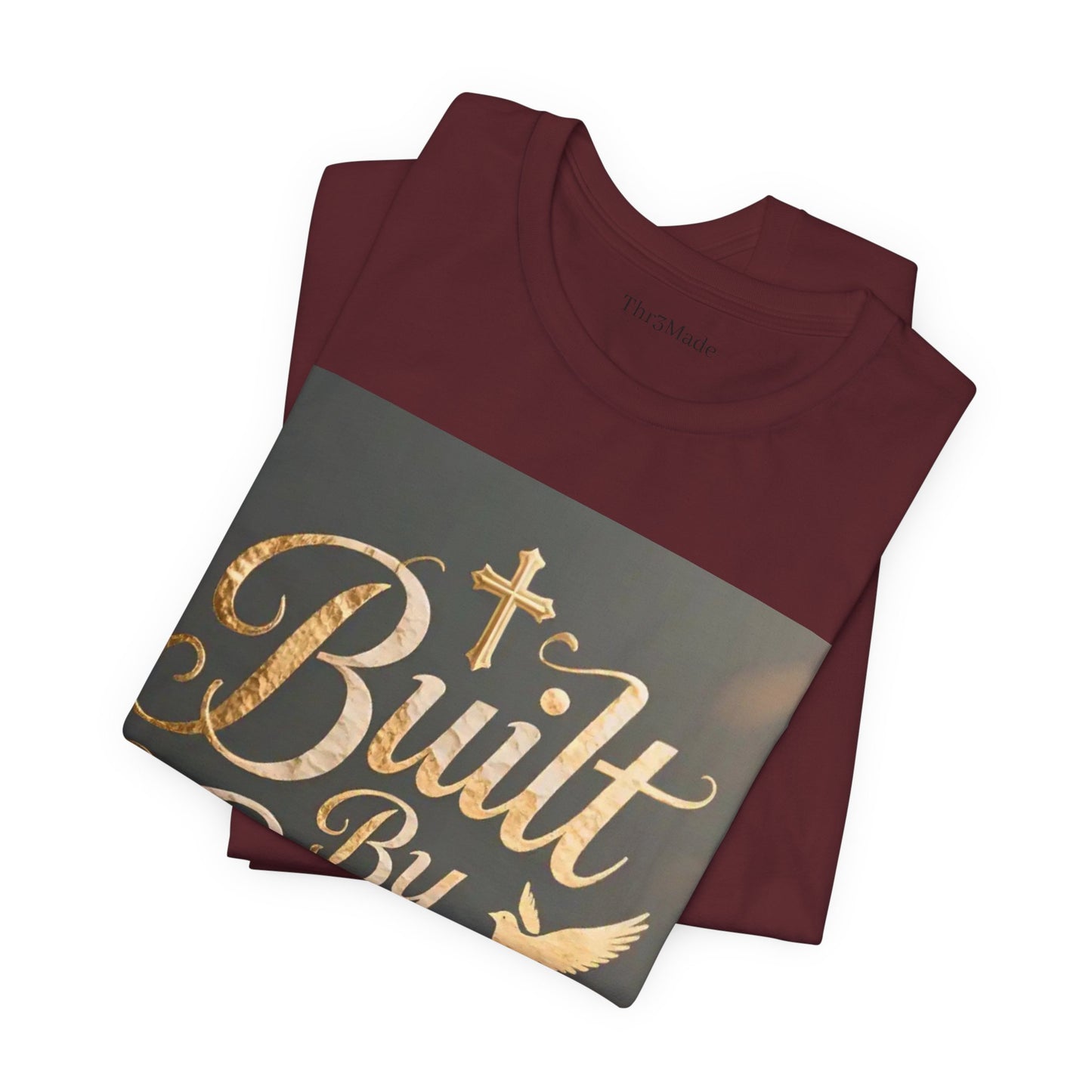 Built By Grace T‑Shirt — Christian Faith Inspirational Tee