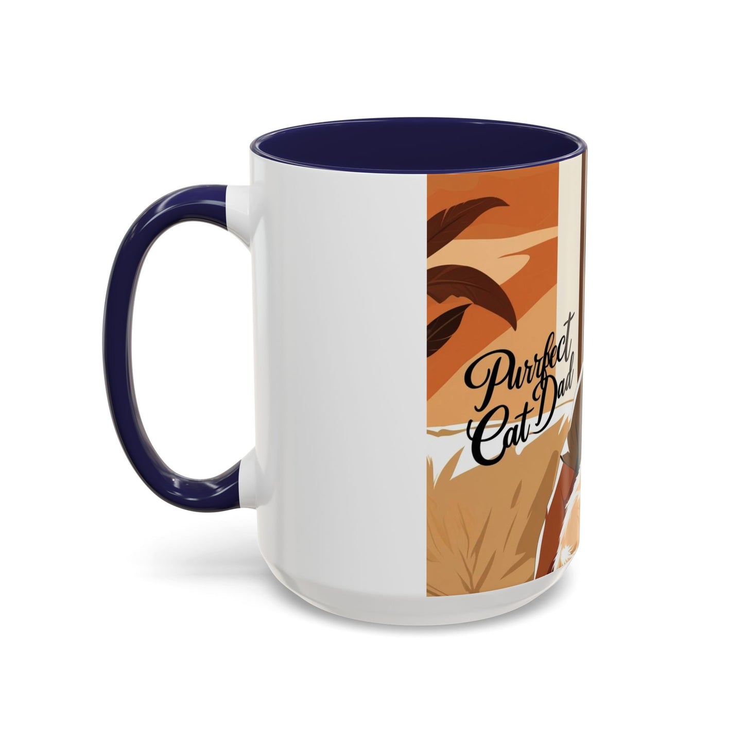 Perfect Dad Coffee Mug | Cat Lover Gift | Fun Mug for Dad | Personalized Drinkware | Fathers Day Gift Idea | Coffee Cup for Cat Dads