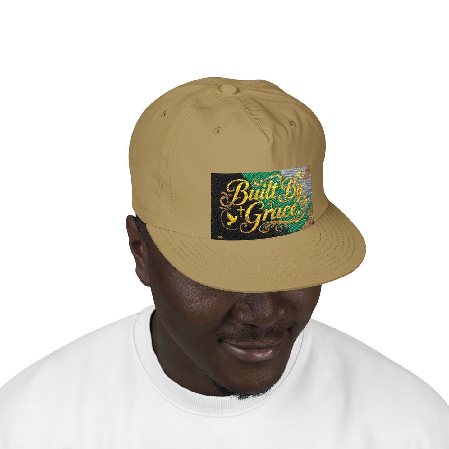 Built By Grace Surf Cap – Sequin Patch Beach Hat