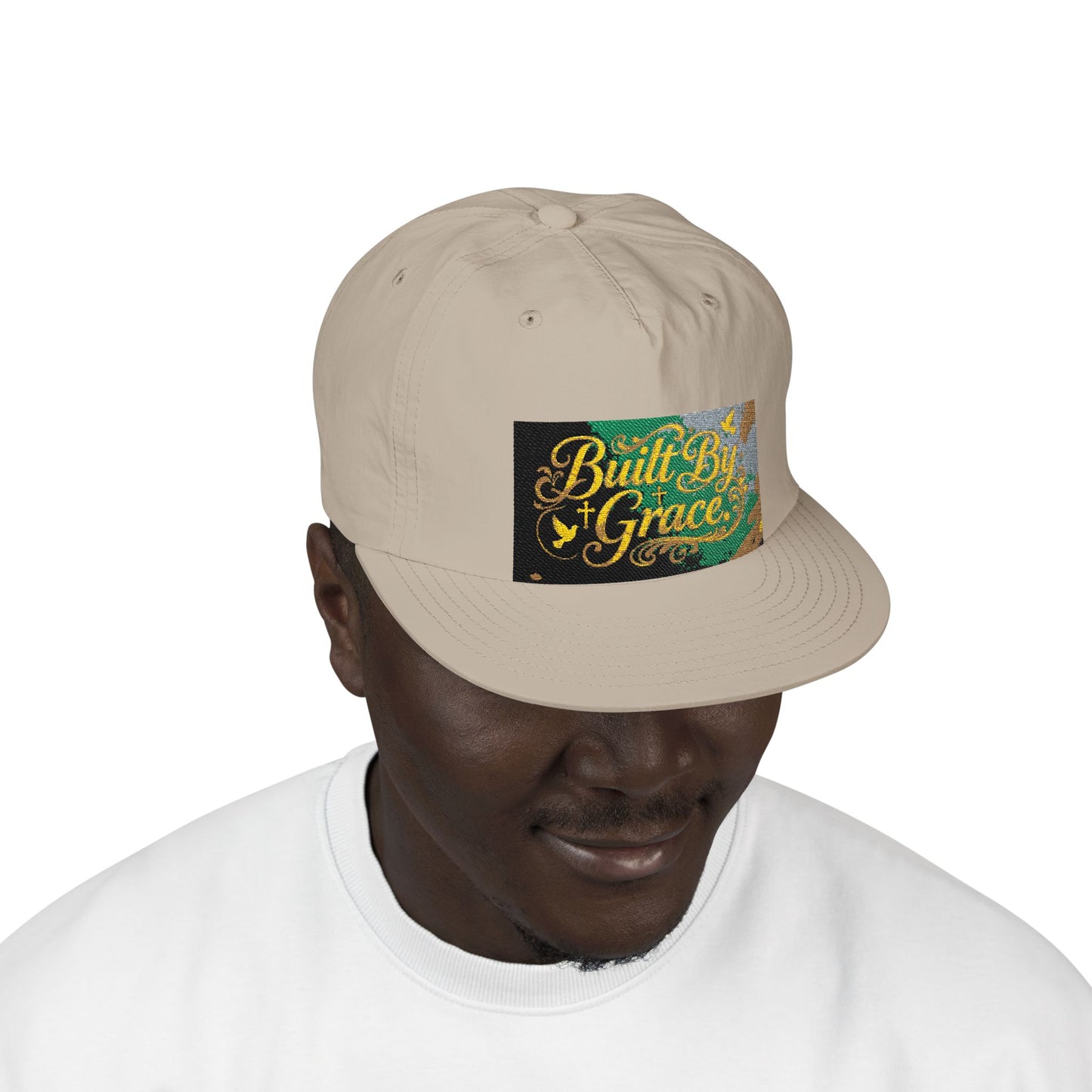 Built By Grace Surf Cap – Sequin Patch Beach Hat
