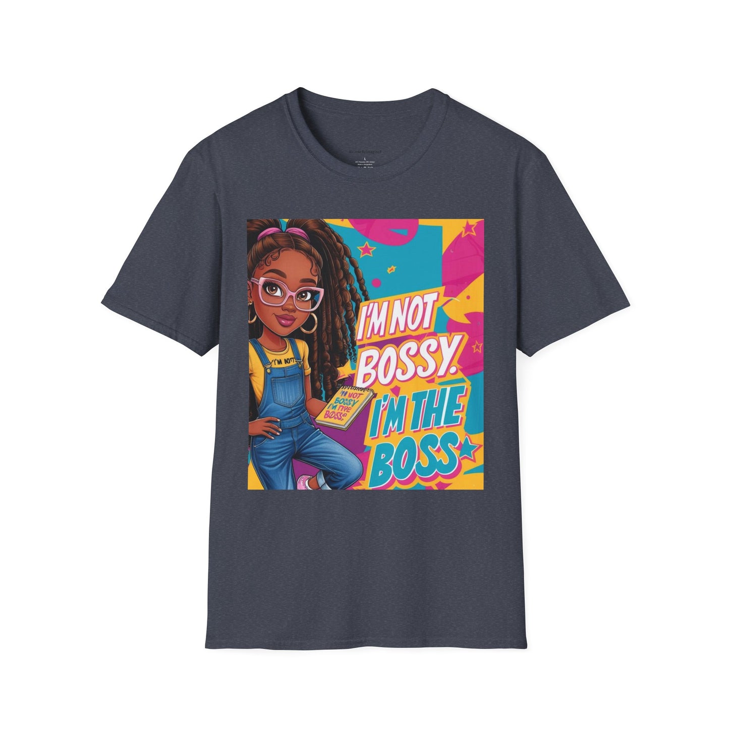 Boss Lady T-Shirt - Fun Graphic Tee for Creative Souls, Empowering Gift, Casual Wear, Birthday Gift, Back to School