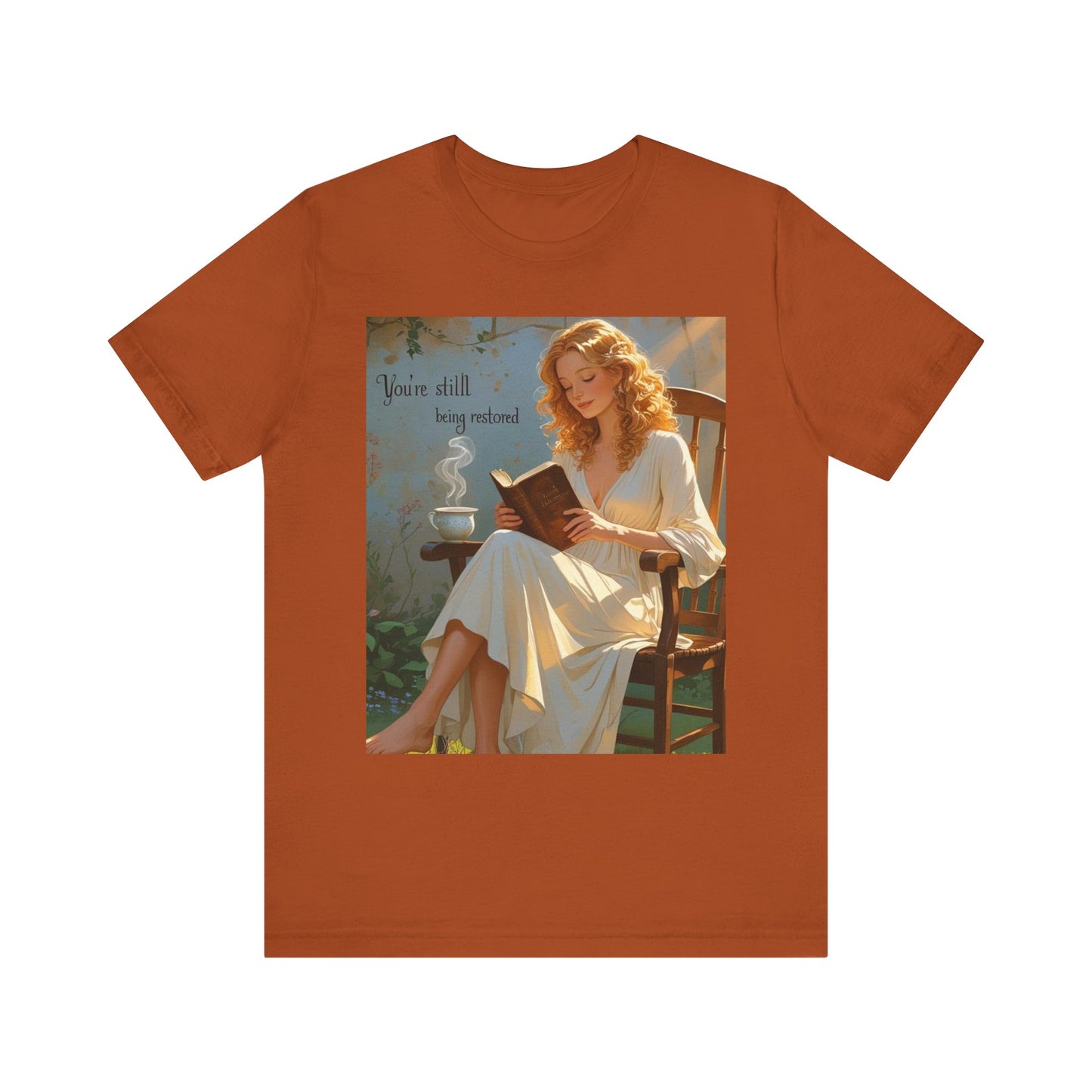 Relaxed Reading Tee - Vintage Aesthetic Tee, Book Lover Gift, Casual Wear, Literary Shirt, Cozy Fashion, women empowerment