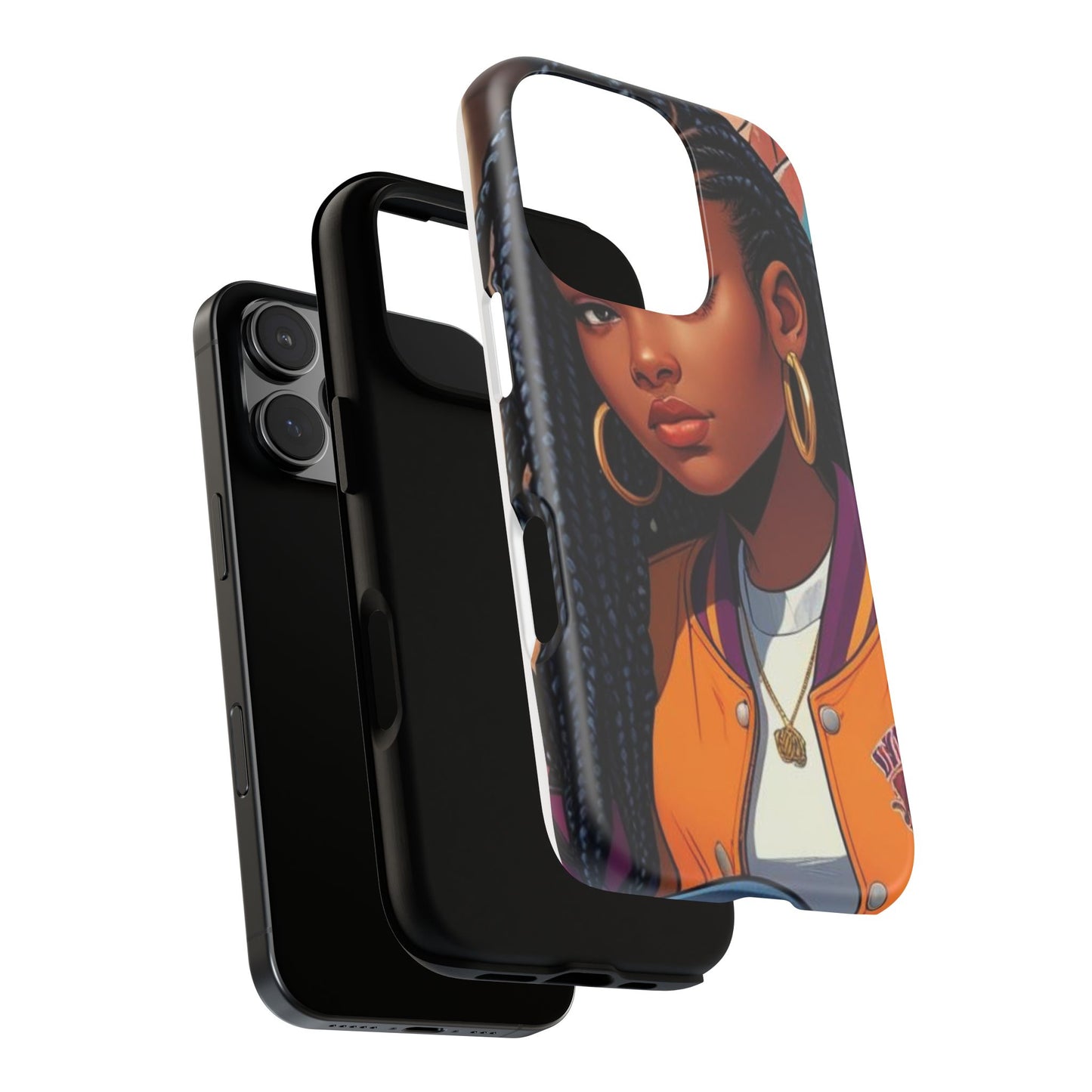Stylish Phone Case - Urban Vibe, Tough Cases, Unique Artwork, Gifts for Teens, Trendy Accessories, Phone Protection, Girls