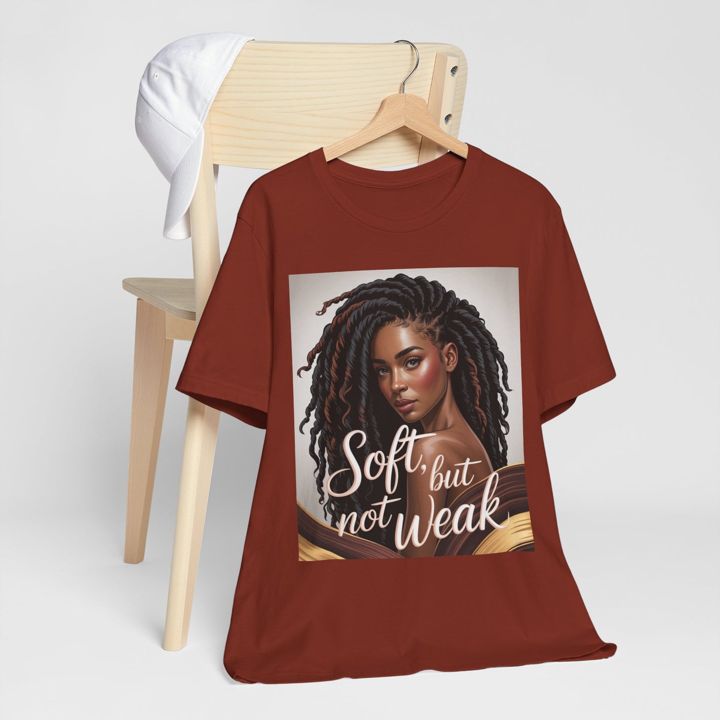 Empowering Unisex Tee - 'Soft, but not Weak' Graphic T-Shirt, Motivational Apparel, Inspirational Gift, Self-Love Statement Top, [...]
