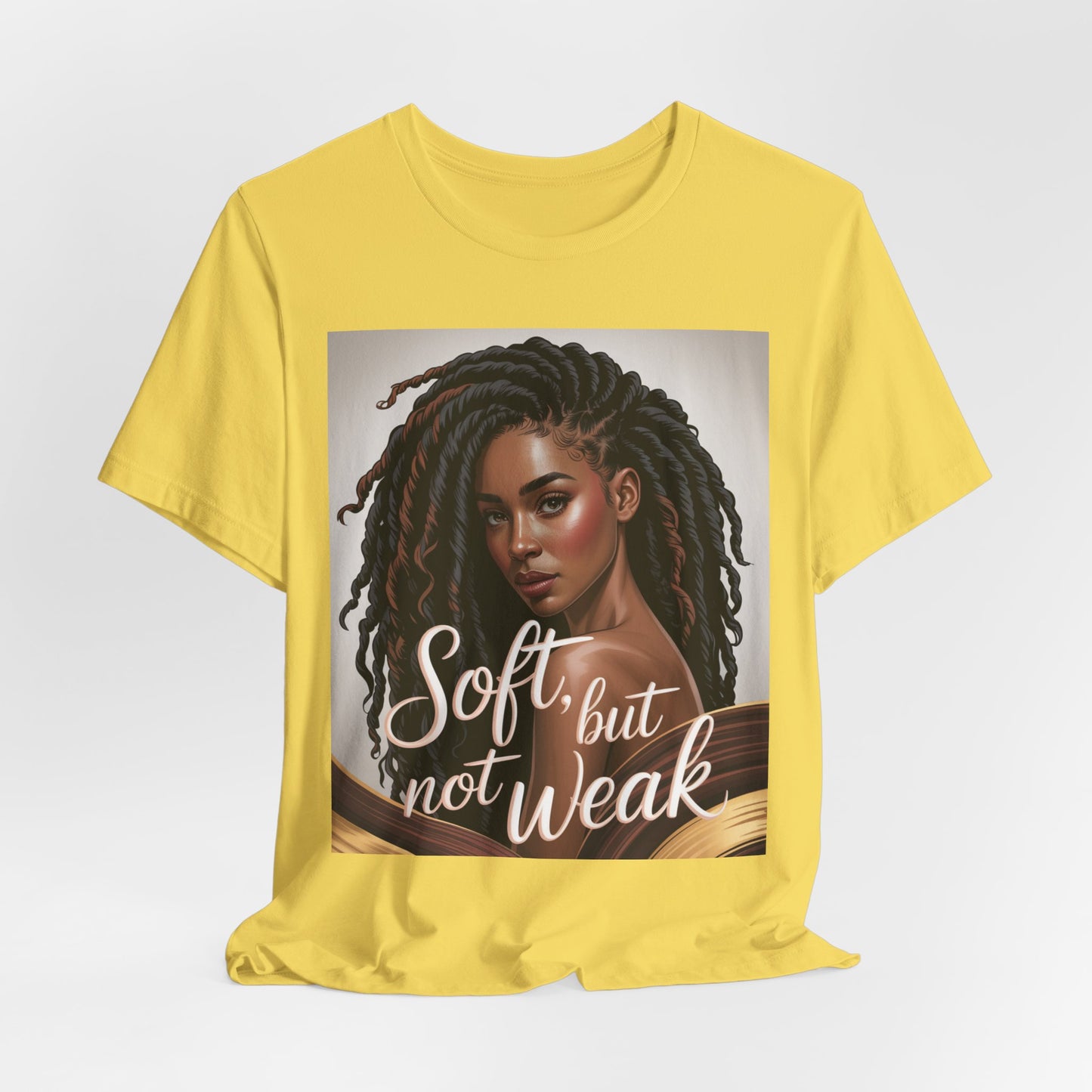 Empowering Unisex Tee - 'Soft, but not Weak' Graphic T-Shirt, Motivational Apparel, Inspirational Gift, Self-Love Statement Top, [...]