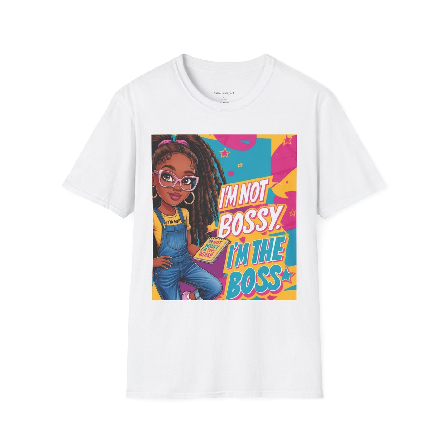 Boss Lady T-Shirt - Fun Graphic Tee for Creative Souls, Empowering Gift, Casual Wear, Birthday Gift, Back to School