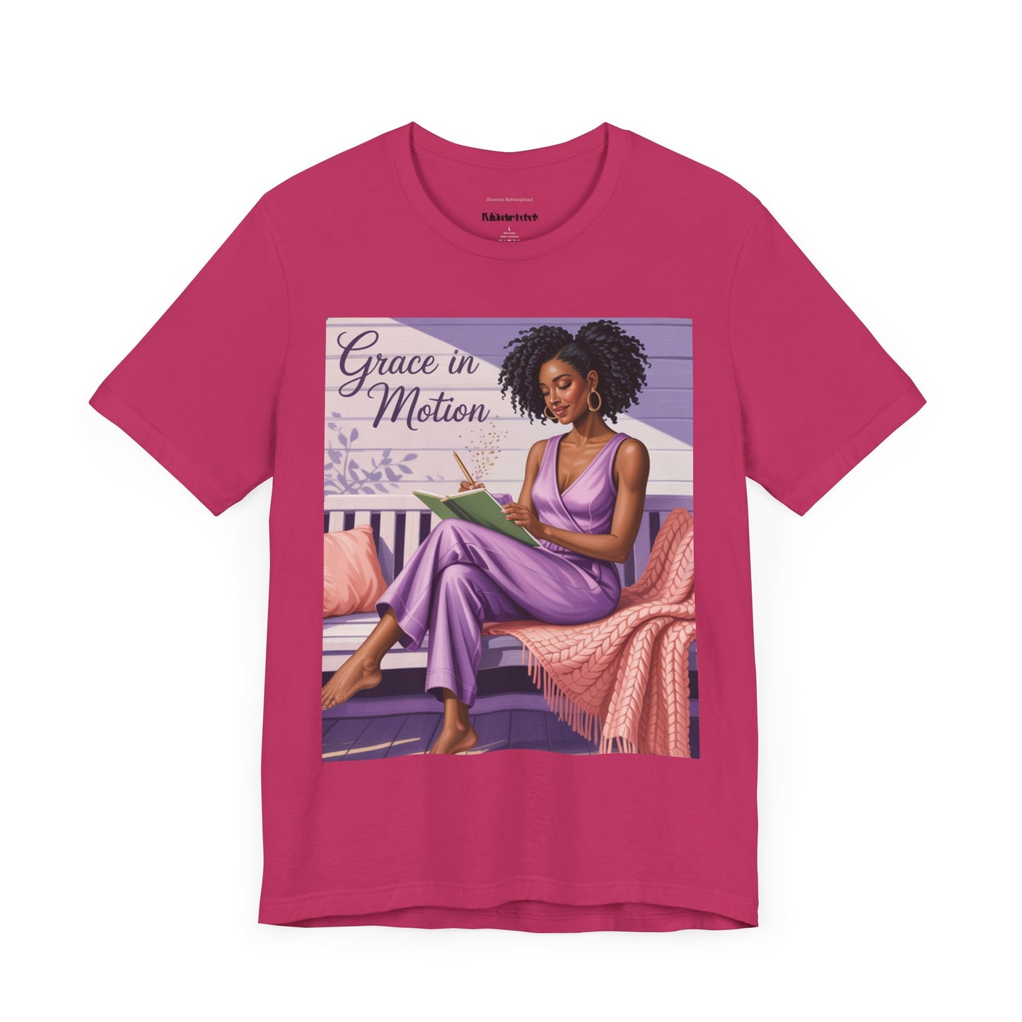 Grace in Motion Unisex Jersey Tee - Empowering Art for Relaxation and Self-Care