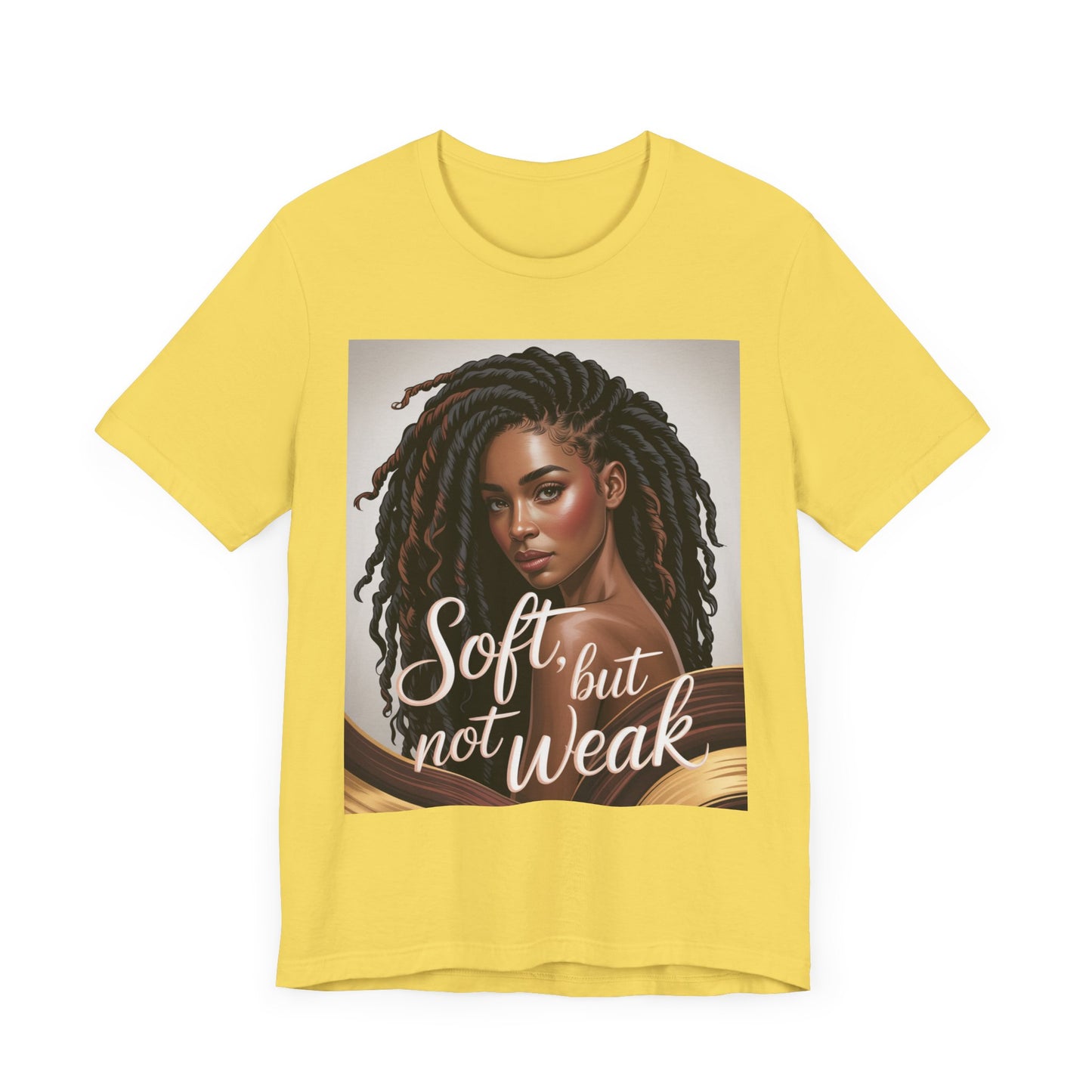 Empowering Unisex Tee - 'Soft, but not Weak' Graphic T-Shirt, Motivational Apparel, Inspirational Gift, Self-Love Statement Top, [...]