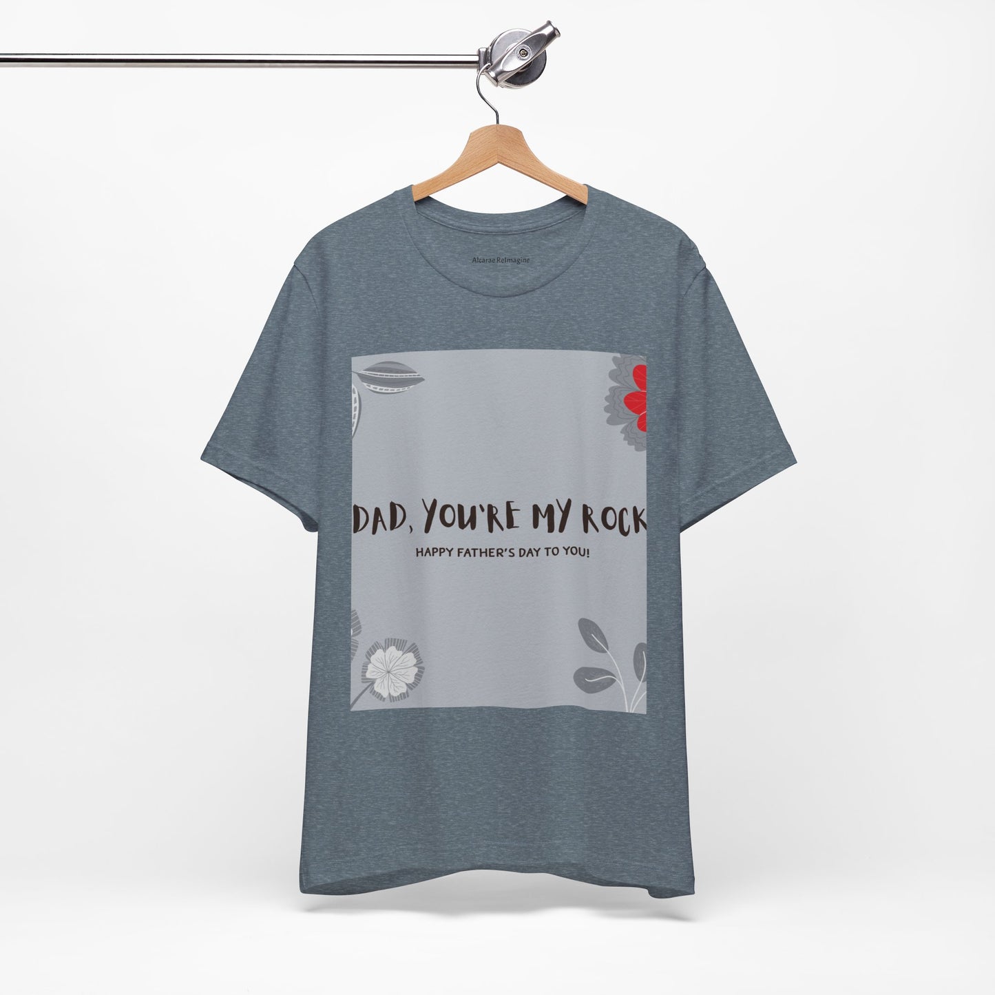Father's Day Unisex Tee, Dad Gift Shirt, Casual Reminder, Family Love Apparel, Thoughtful Father's Day Gift