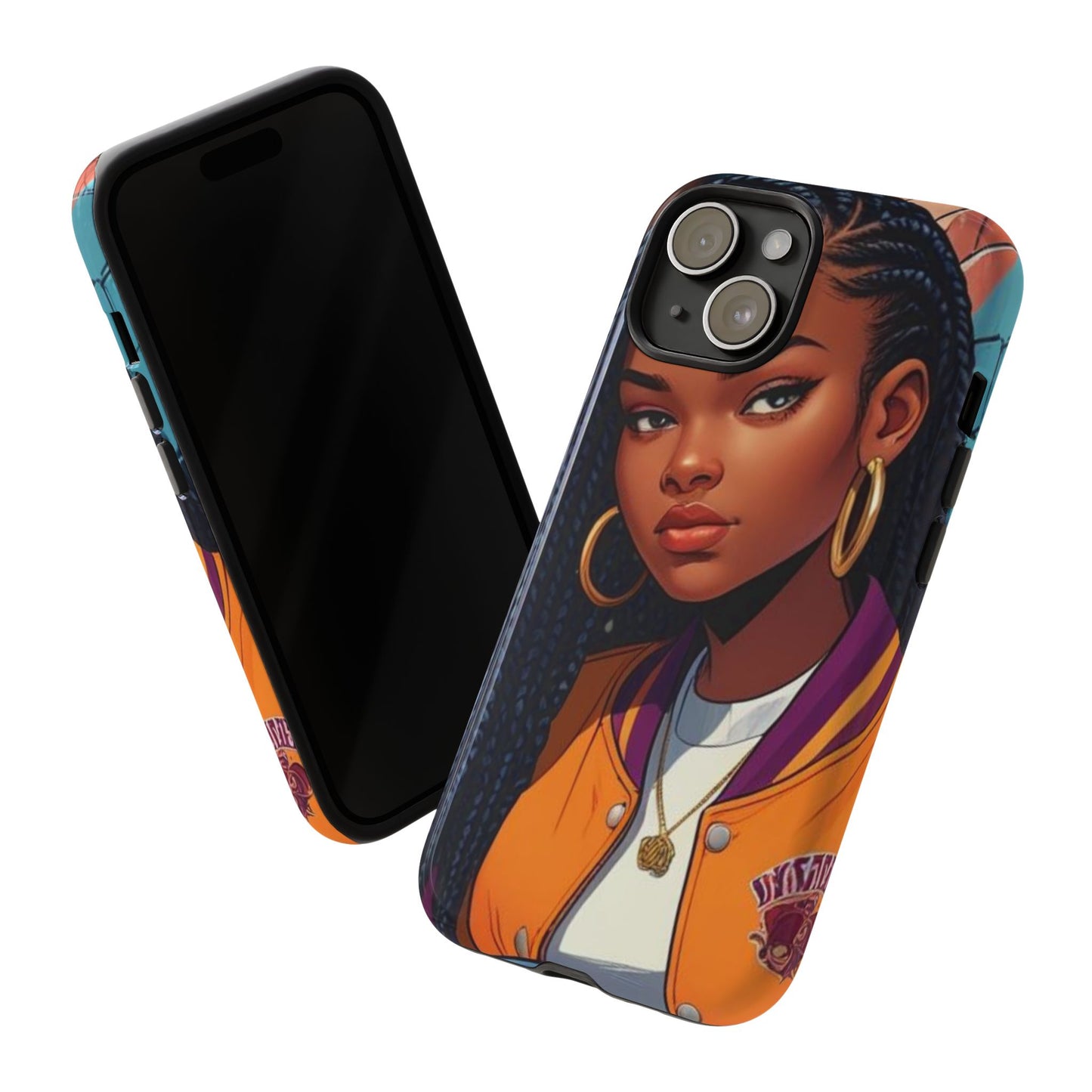 Stylish Phone Case - Urban Vibe, Tough Cases, Unique Artwork, Gifts for Teens, Trendy Accessories, Phone Protection, Girls