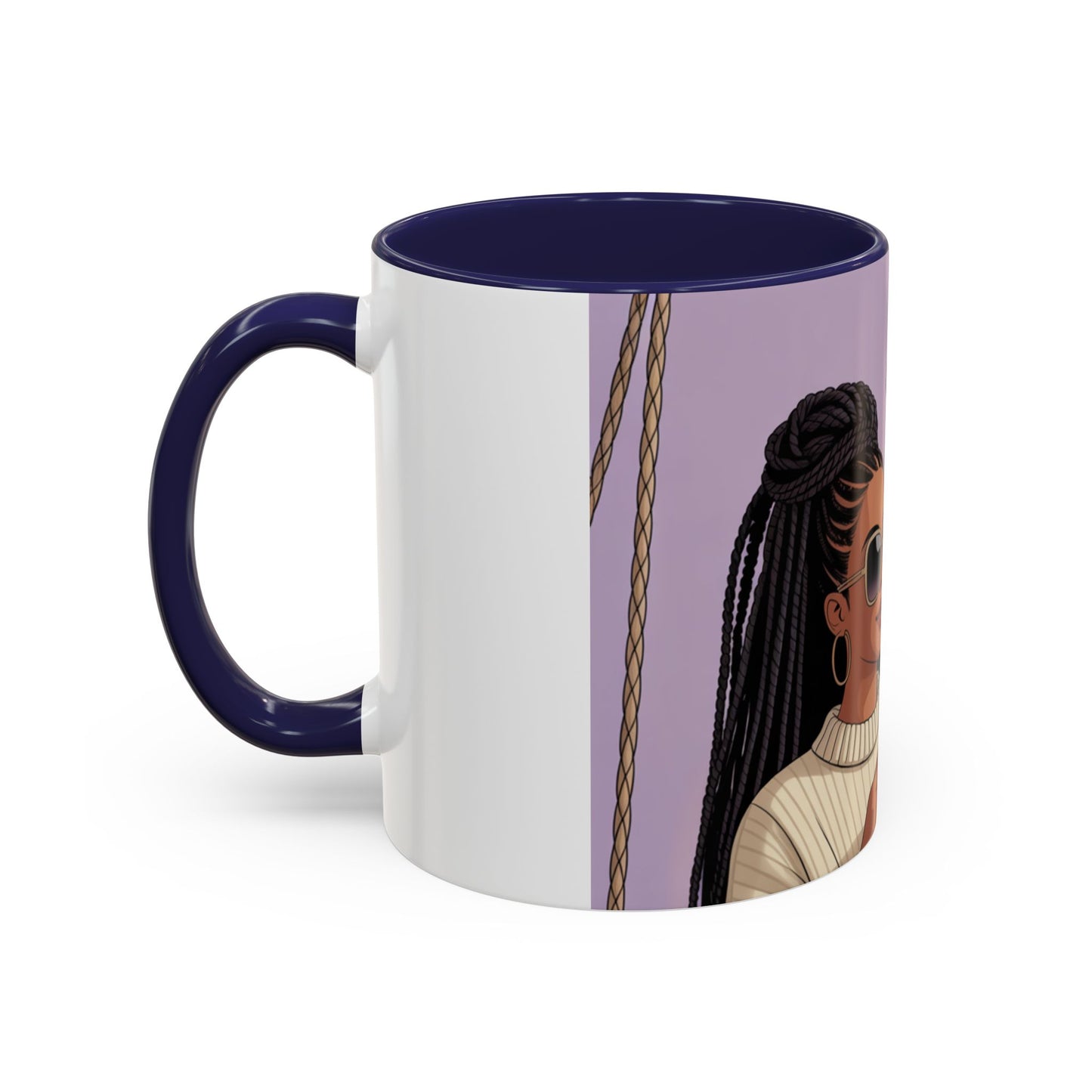 Chic Coffee Mug with Unbothered Energy Design, Trendy Mug for Coffee Lovers, Gift for Friends, Inspirational Mug, Everyday Use