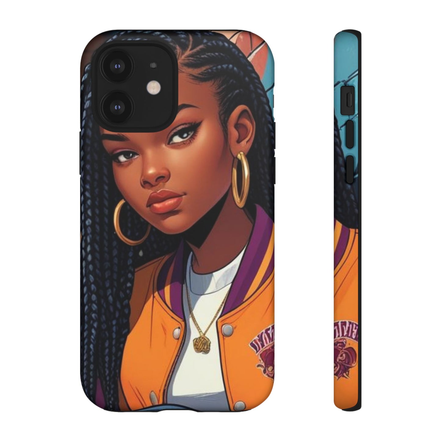 Stylish Phone Case - Urban Vibe, Tough Cases, Unique Artwork, Gifts for Teens, Trendy Accessories, Phone Protection, Girls