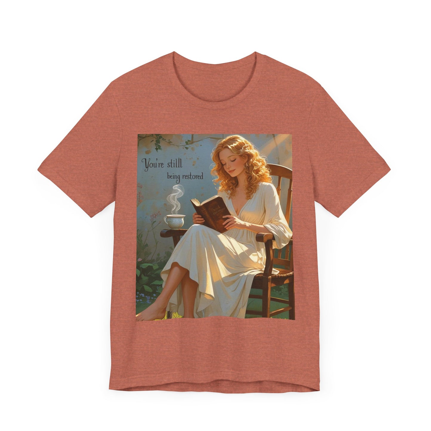 Relaxed Reading Tee - Vintage Aesthetic Tee, Book Lover Gift, Casual Wear, Literary Shirt, Cozy Fashion, women empowerment