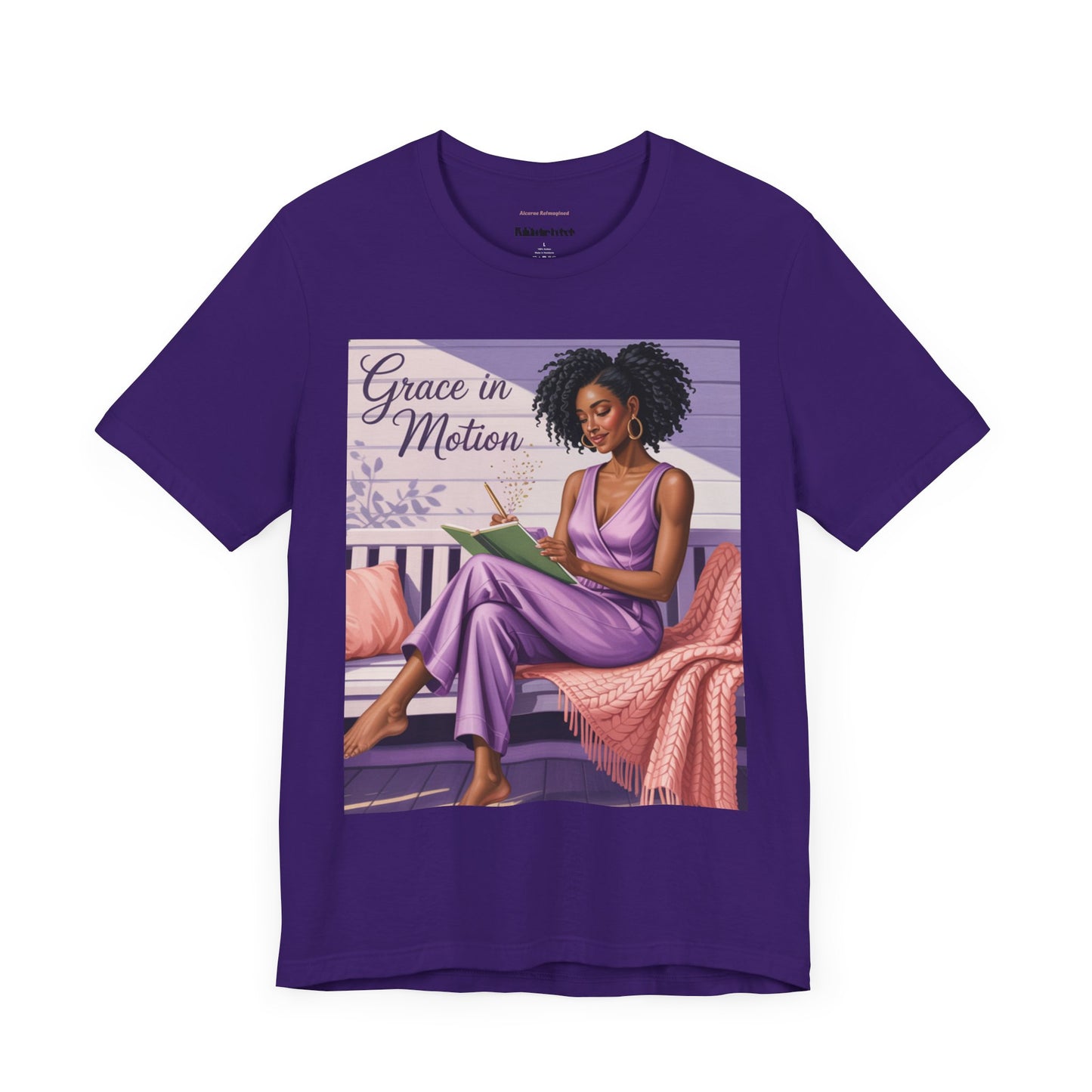 Grace in Motion Unisex Jersey Tee - Empowering Art for Relaxation and Self-Care