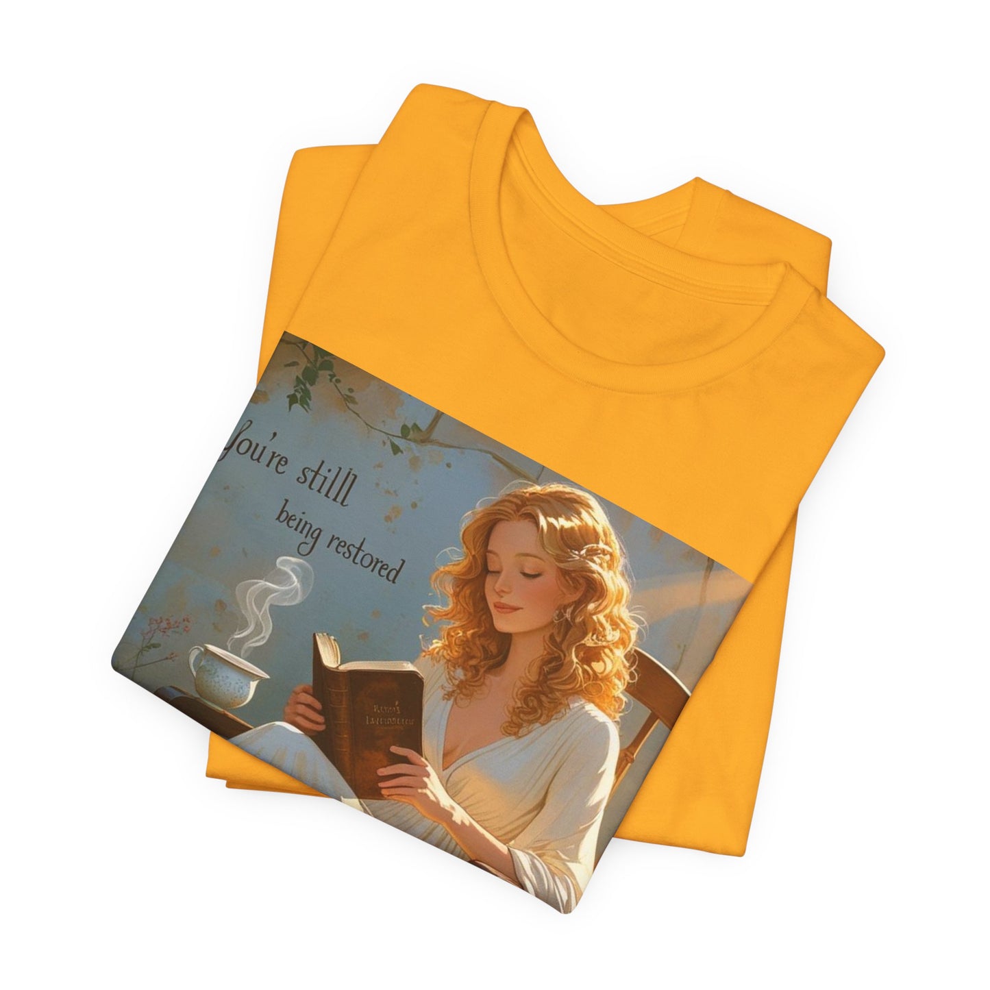 Relaxed Reading Tee - Vintage Aesthetic Tee, Book Lover Gift, Casual Wear, Literary Shirt, Cozy Fashion, women empowerment