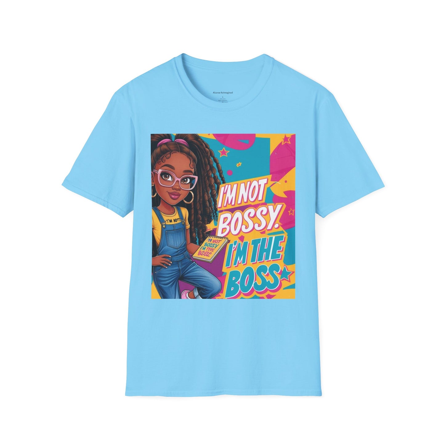 Boss Lady T-Shirt - Fun Graphic Tee for Creative Souls, Empowering Gift, Casual Wear, Birthday Gift, Back to School