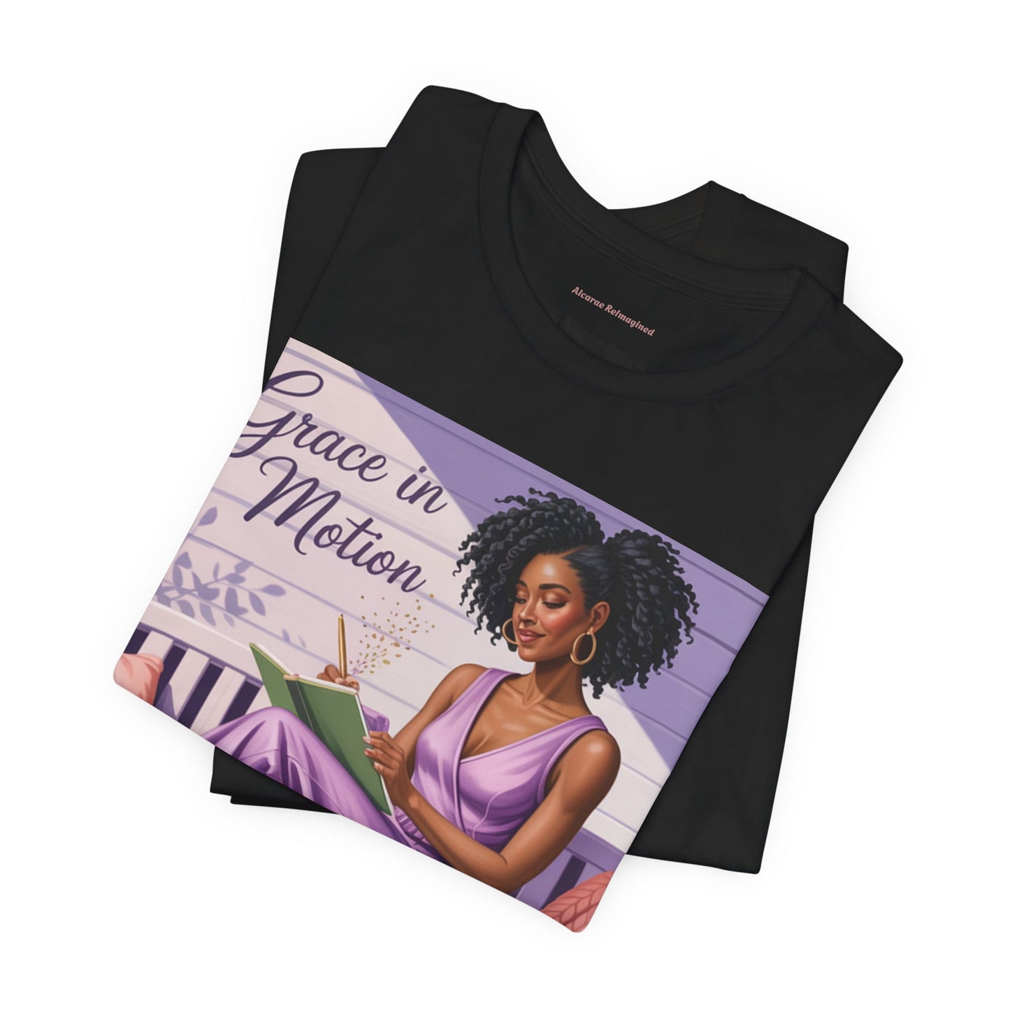 Grace in Motion Unisex Jersey Tee - Empowering Art for Relaxation and Self-Care