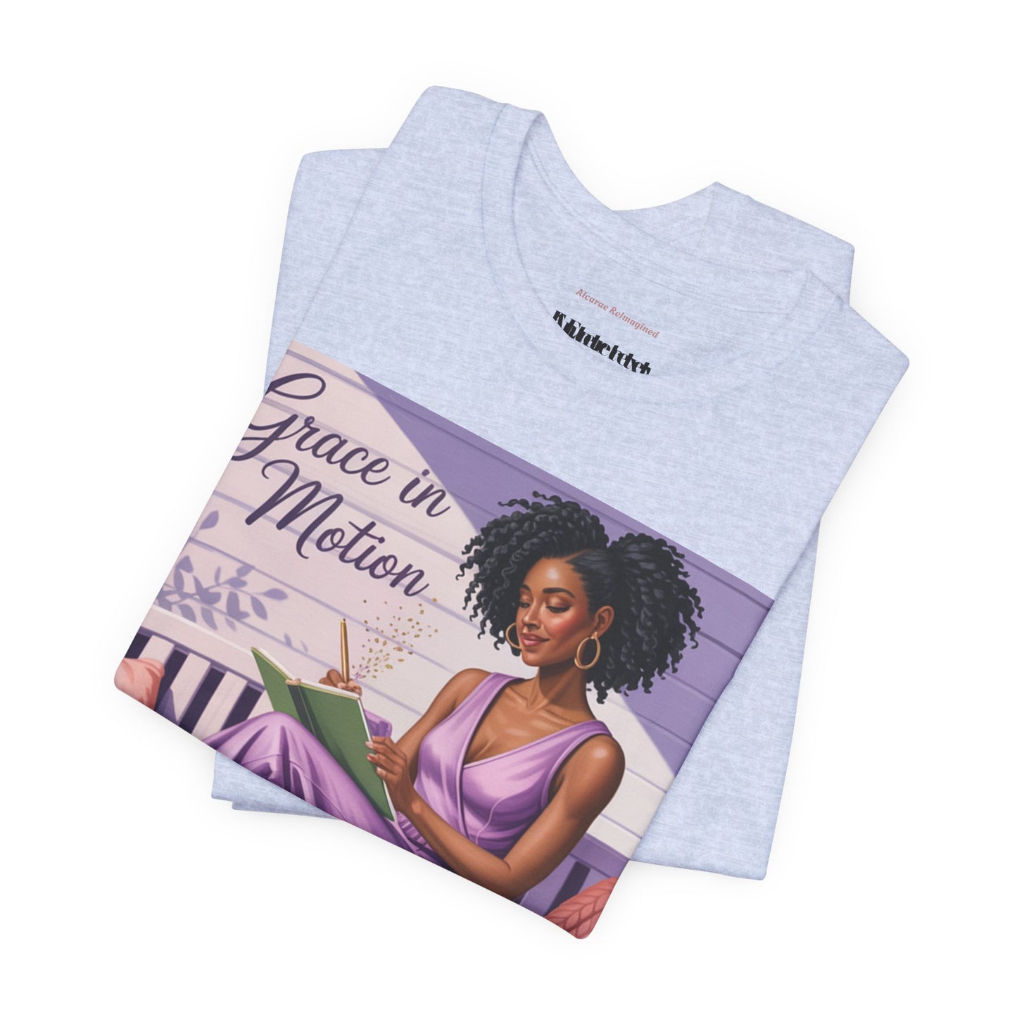 Grace in Motion Unisex Jersey Tee - Empowering Art for Relaxation and Self-Care
