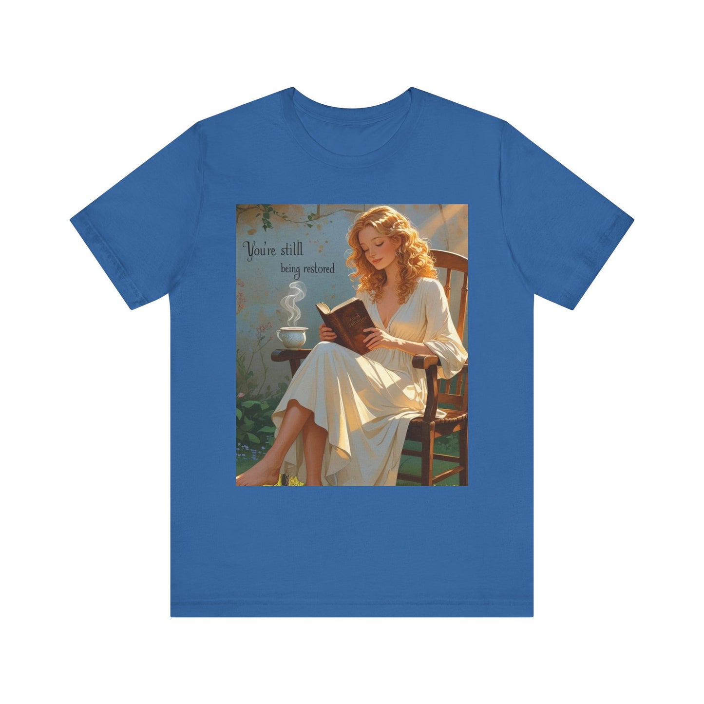 Relaxed Reading Tee - Vintage Aesthetic Tee, Book Lover Gift, Casual Wear, Literary Shirt, Cozy Fashion, women empowerment