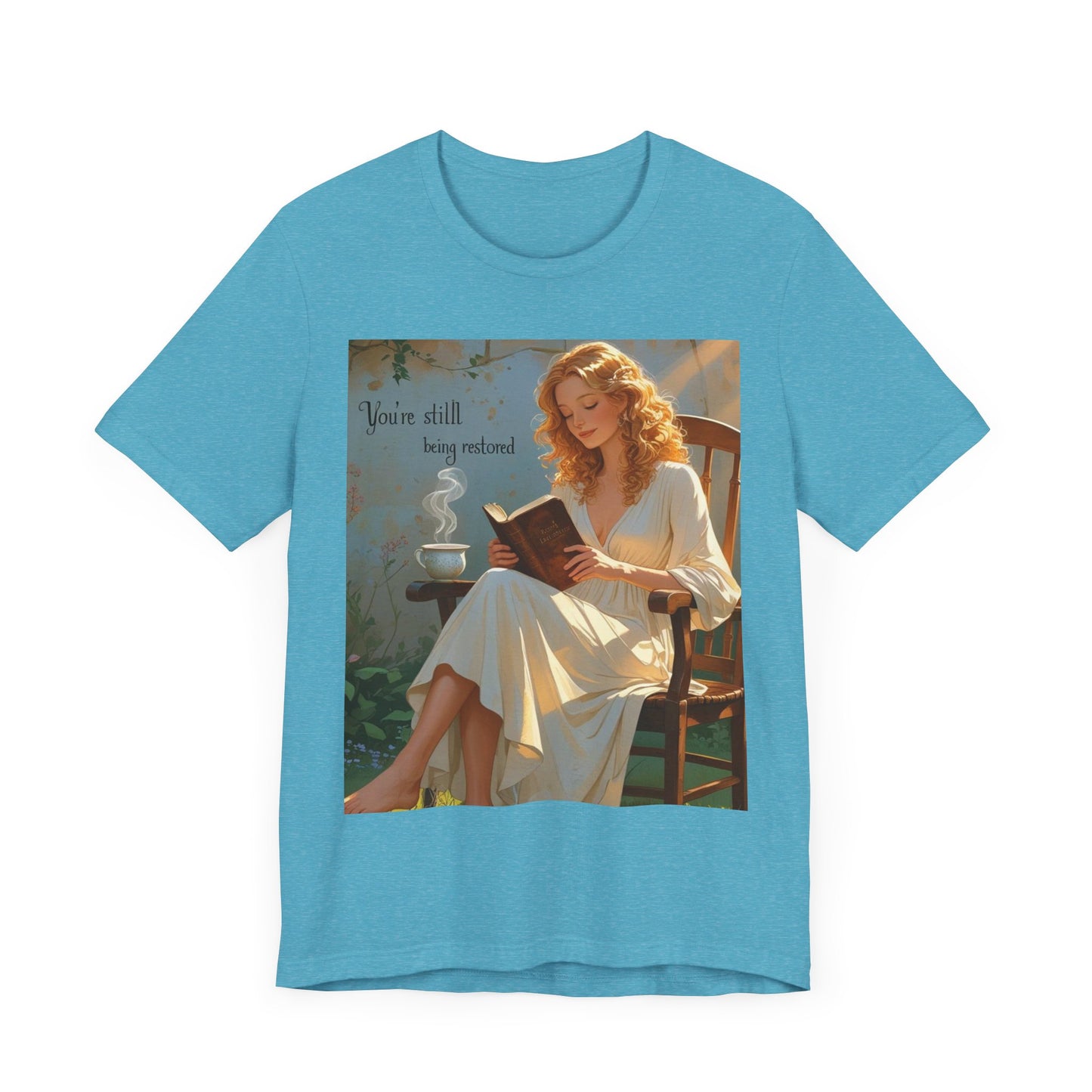 Relaxed Reading Tee - Vintage Aesthetic Tee, Book Lover Gift, Casual Wear, Literary Shirt, Cozy Fashion, women empowerment