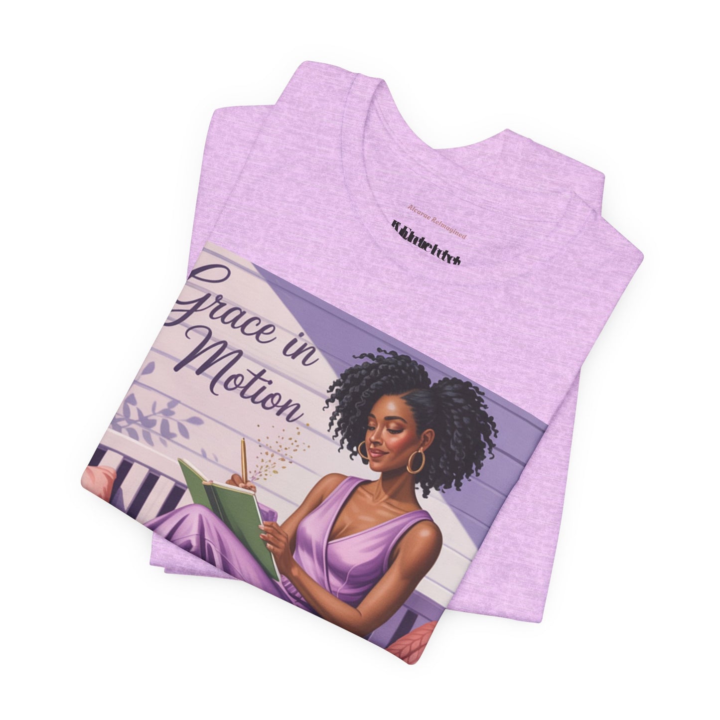 Grace in Motion Unisex Jersey Tee - Empowering Art for Relaxation and Self-Care