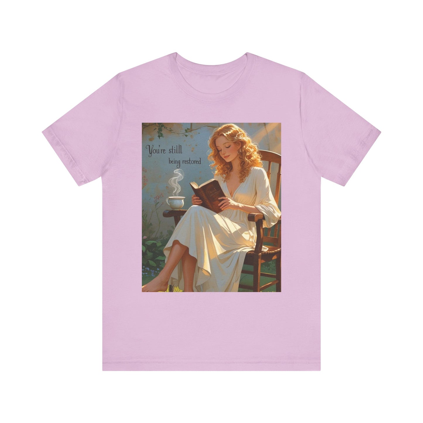 Relaxed Reading Tee - Vintage Aesthetic Tee, Book Lover Gift, Casual Wear, Literary Shirt, Cozy Fashion, women empowerment
