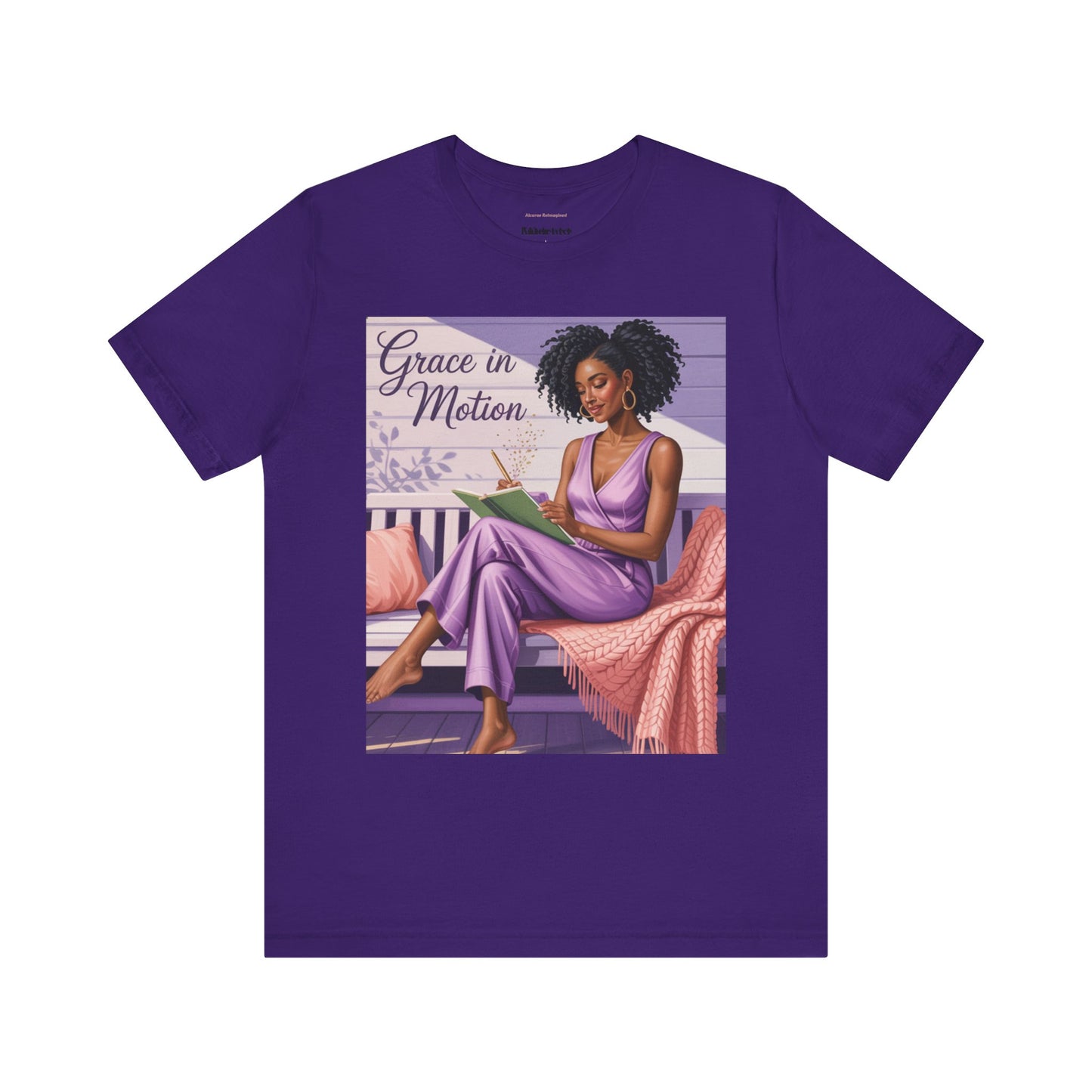 Grace in Motion Unisex Jersey Tee - Empowering Art for Relaxation and Self-Care