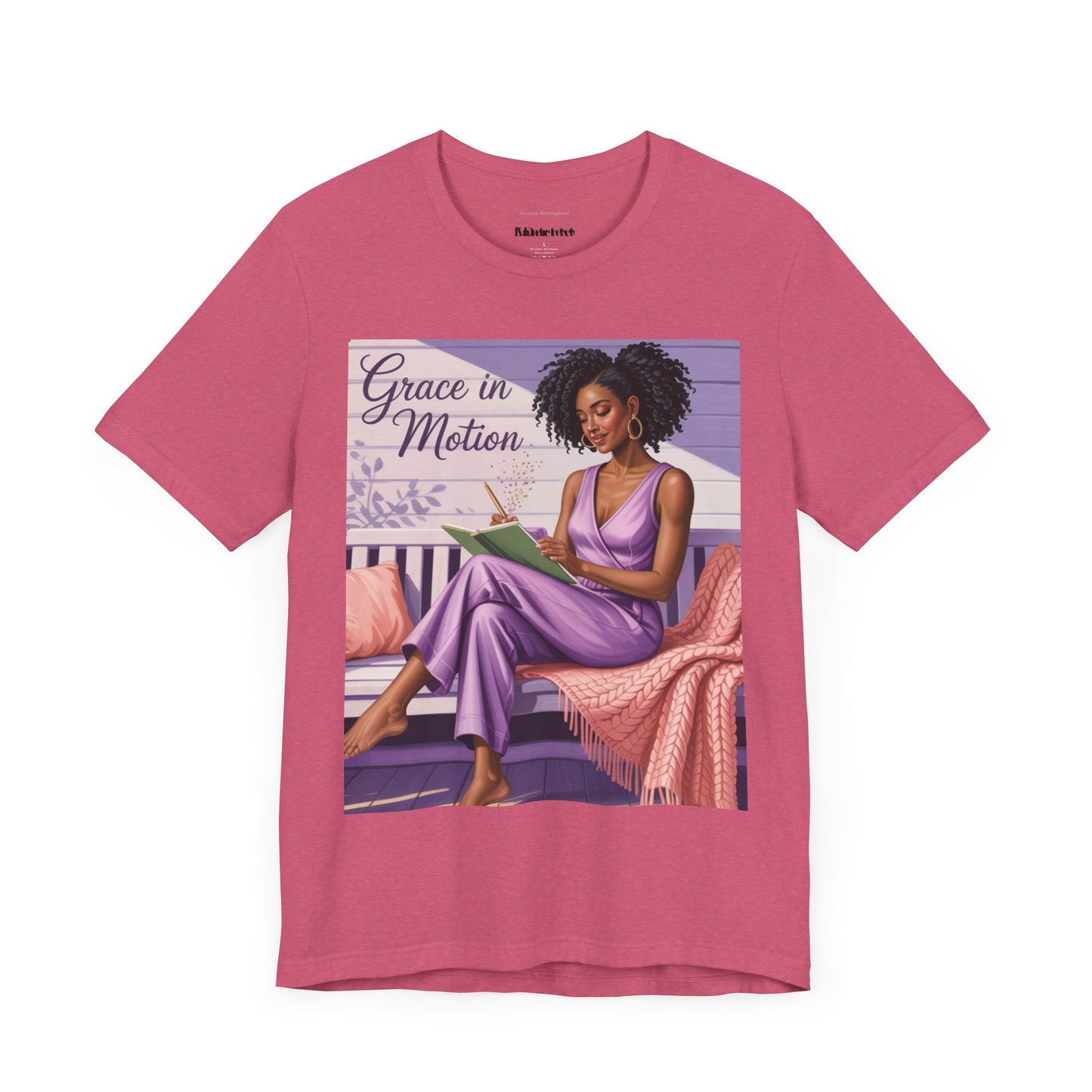 Grace in Motion Unisex Jersey Tee - Empowering Art for Relaxation and Self-Care